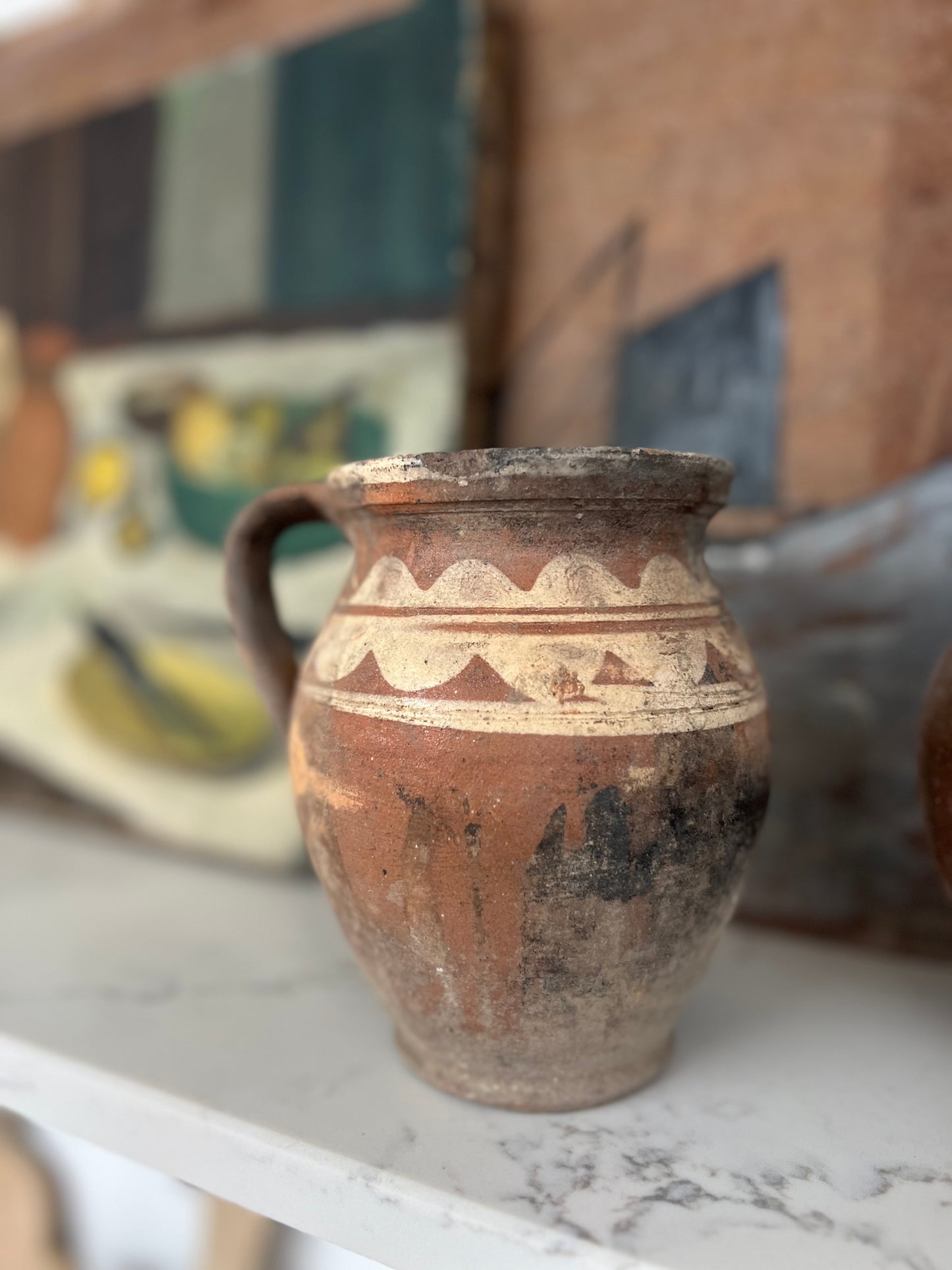 Vintage Terracotta Cooking Pot