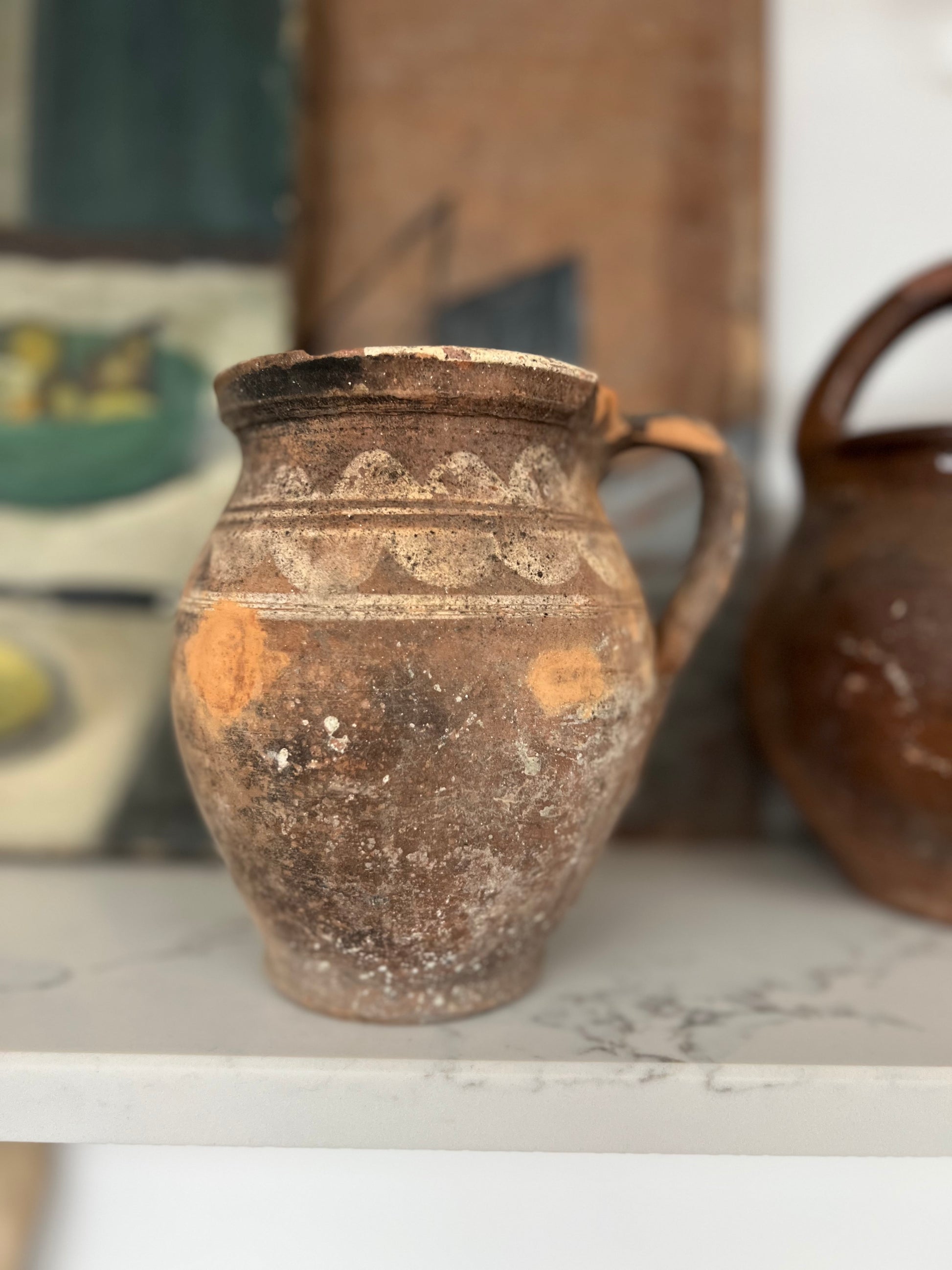 Vintage Terracotta Cooking Pot