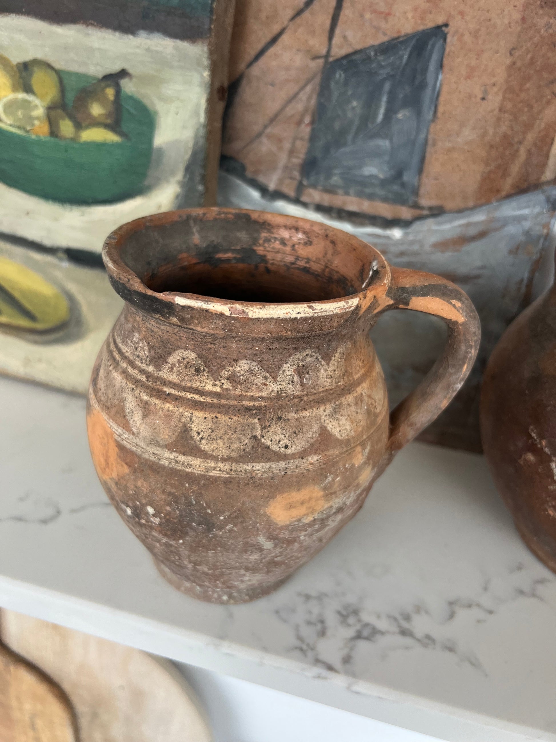 Vintage Terracotta Cooking Pot