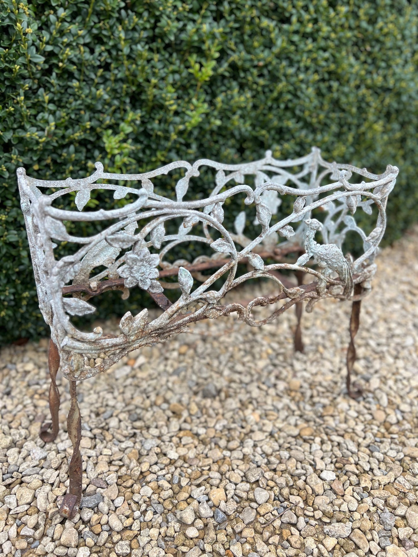 Antique Wrought Iron Planter Jardiniere