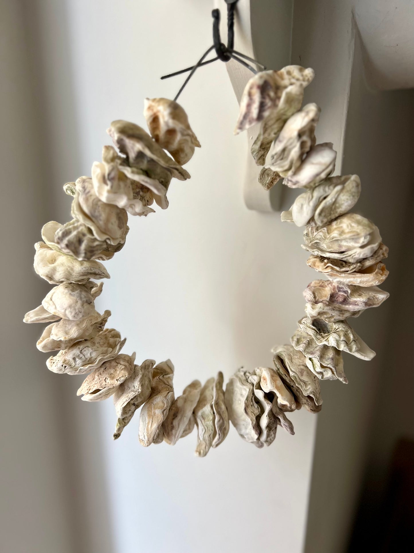 Vintage Oyster Shell Wreath