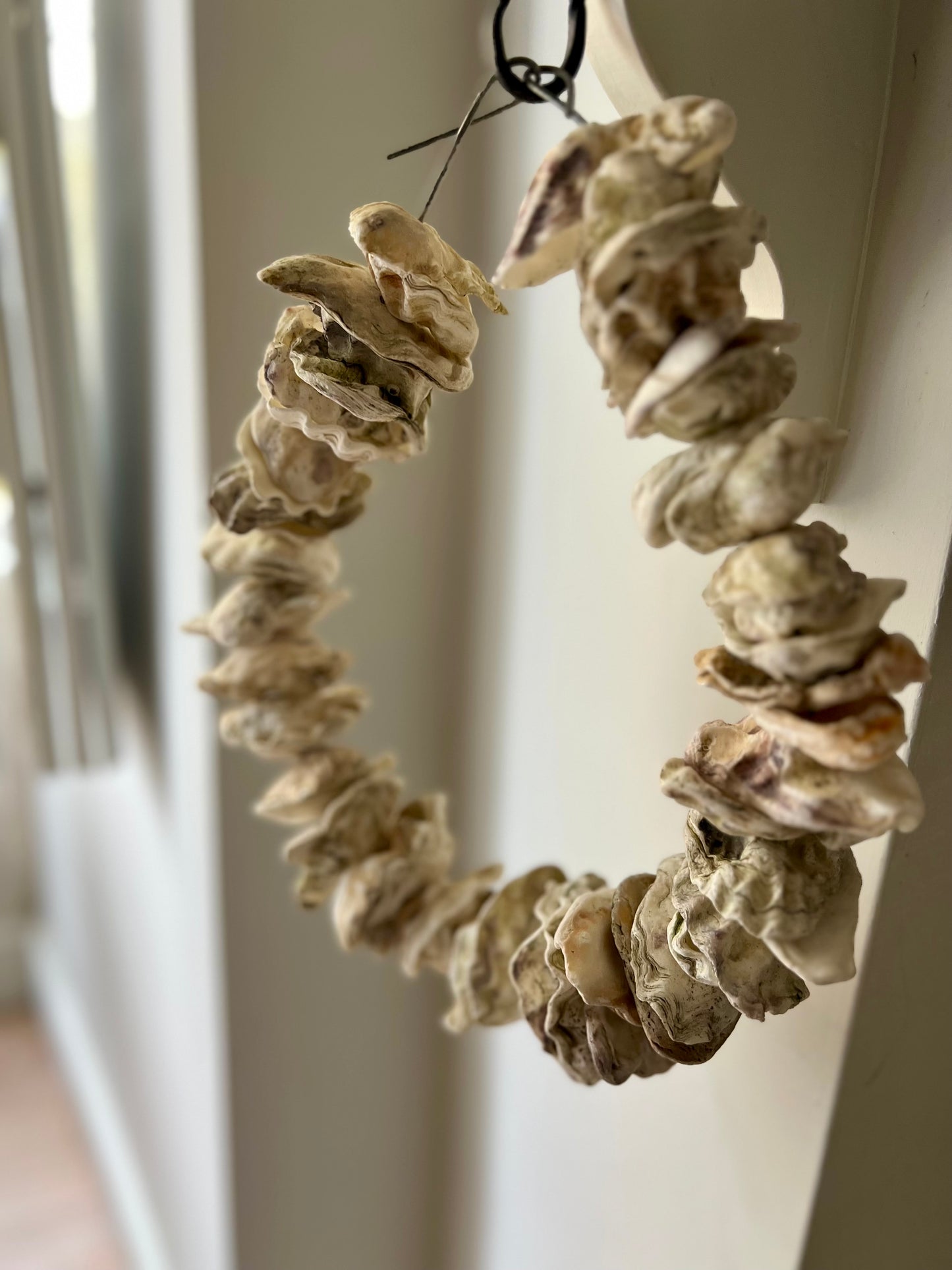 Vintage Oyster Shell Wreath