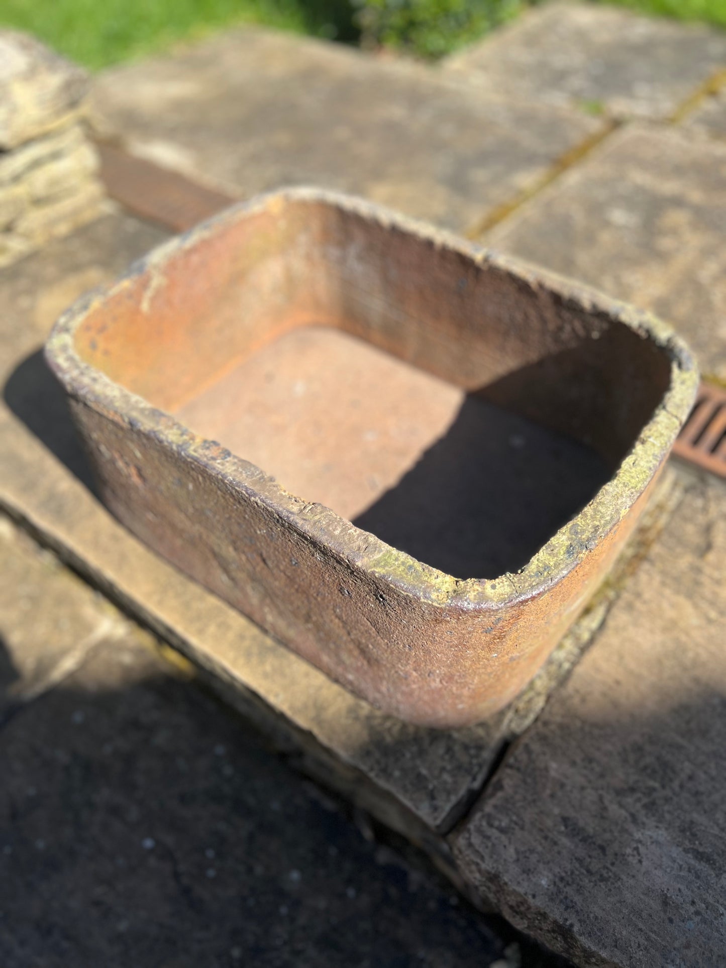 Antique Earthenware Planter