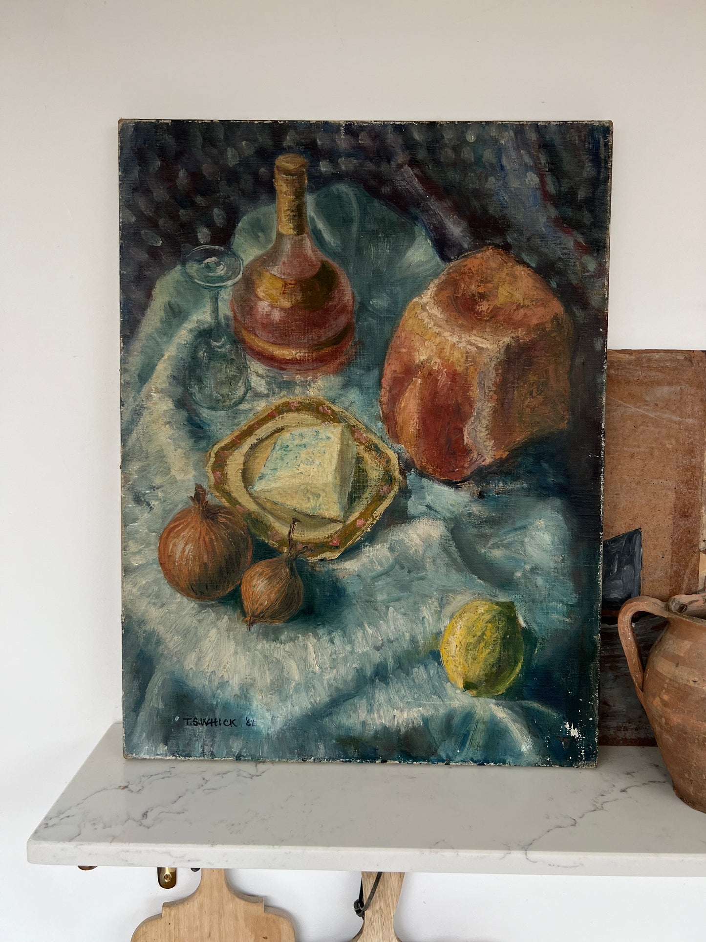 Vintage Still life on Canvas