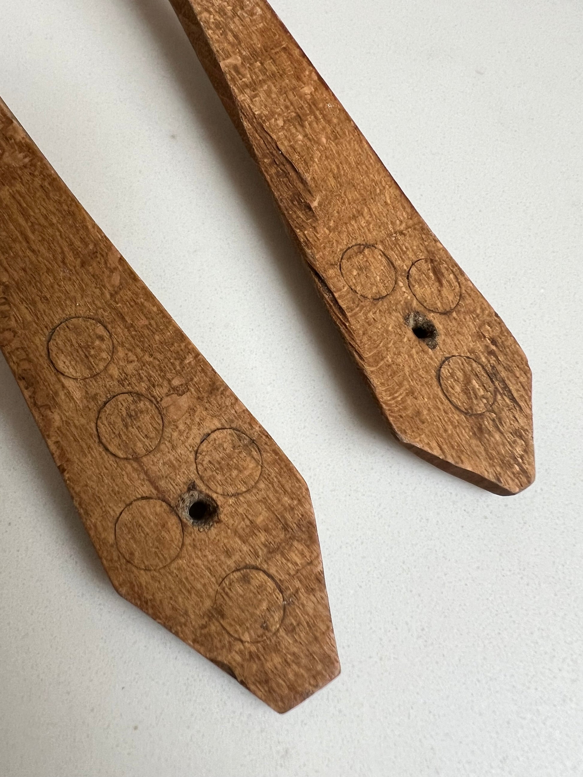 Vintage Hand Carved Wooden Spoons