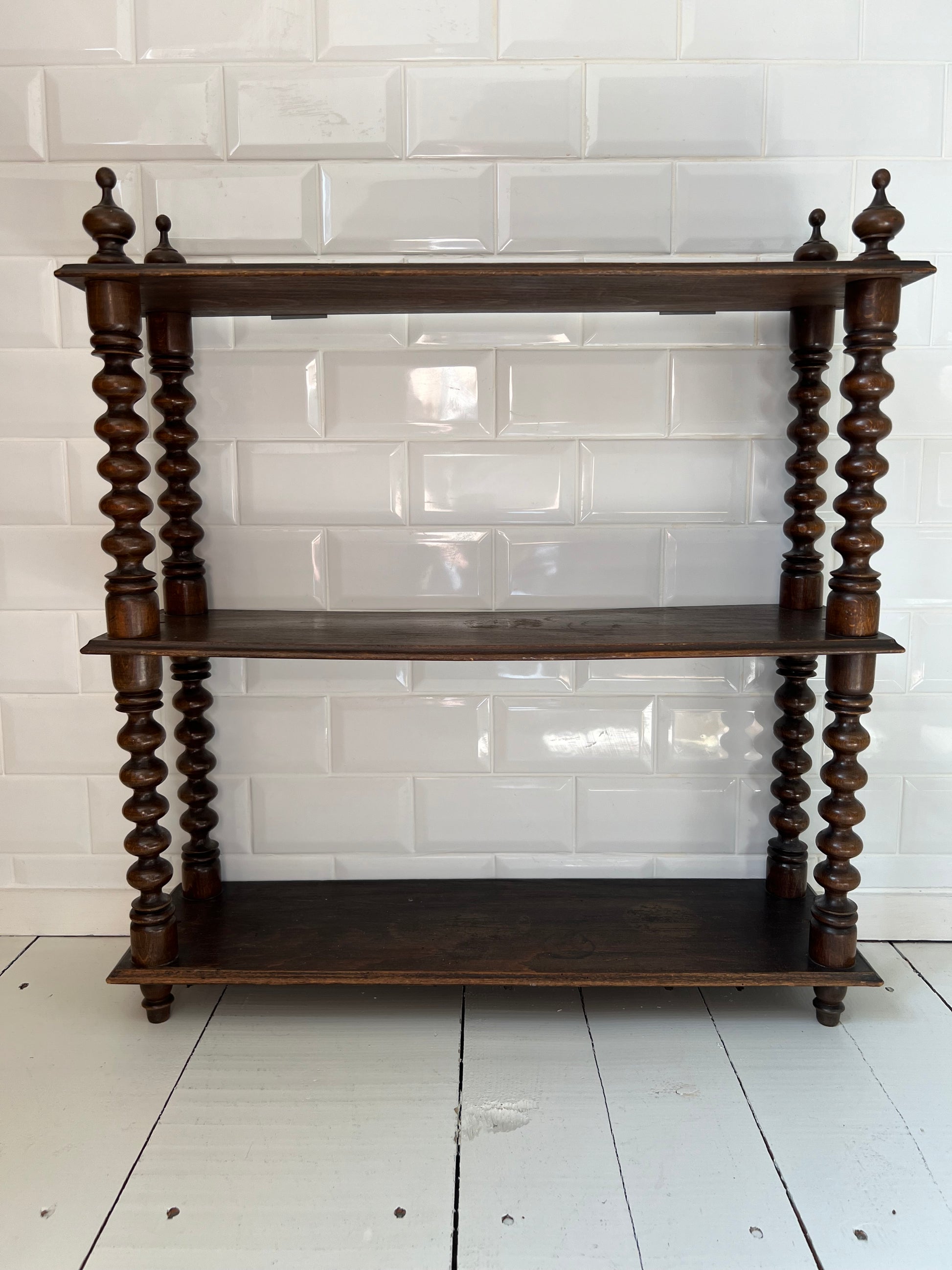 Antique French Bobbin Shelves