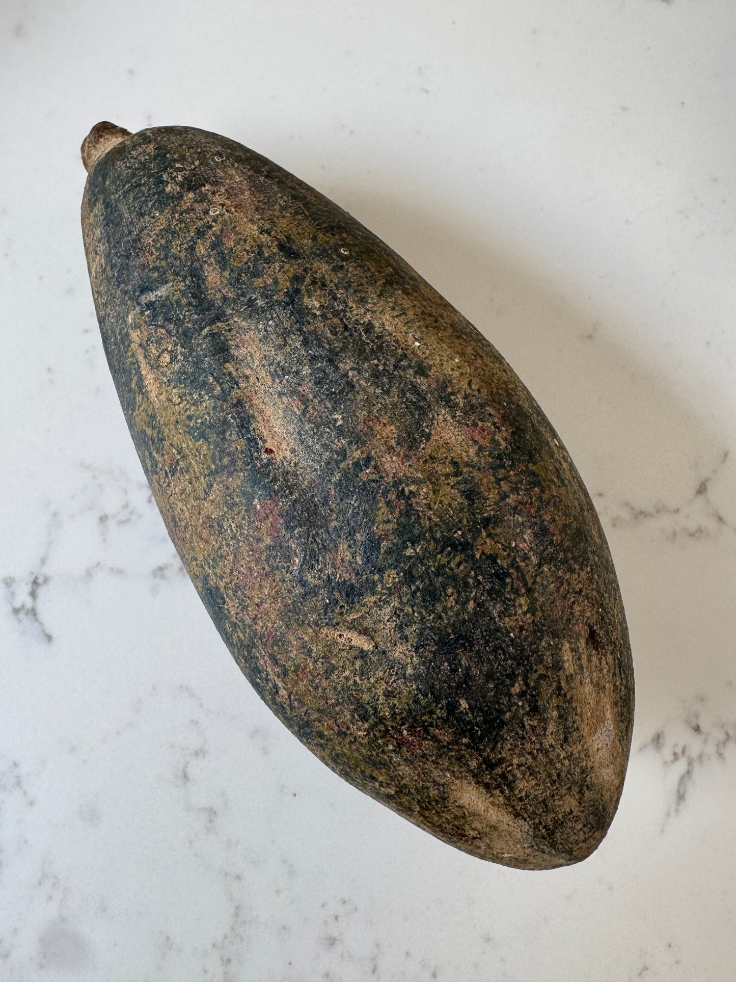 Vintage Terracotta Pear & Aubergine