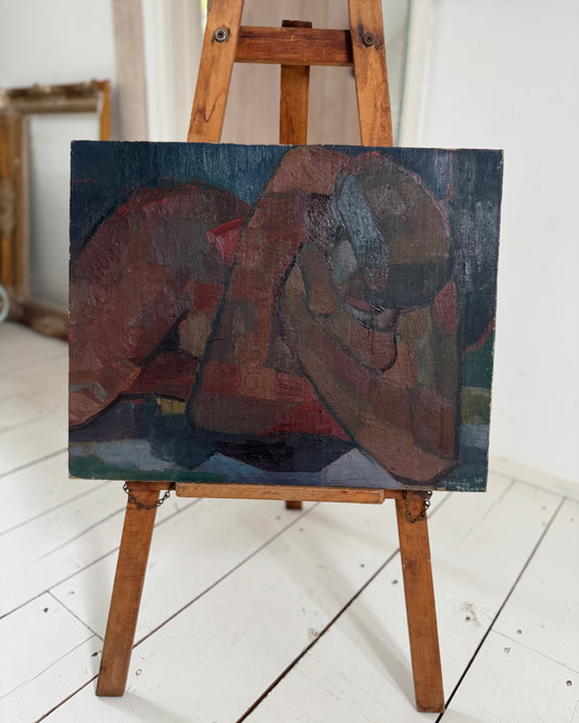 Mid Century French Cubist Nude Study