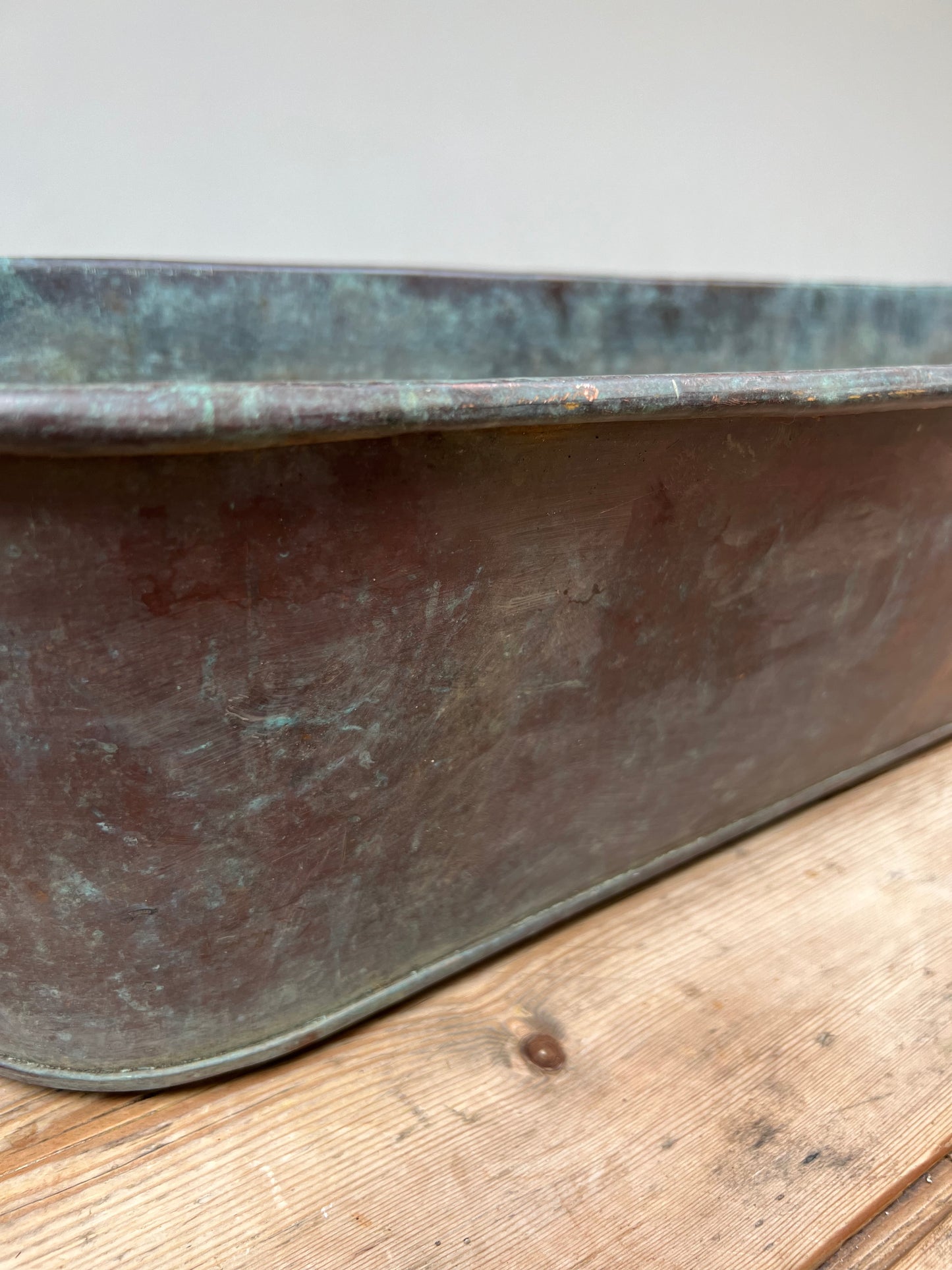 Antique Copper Planter