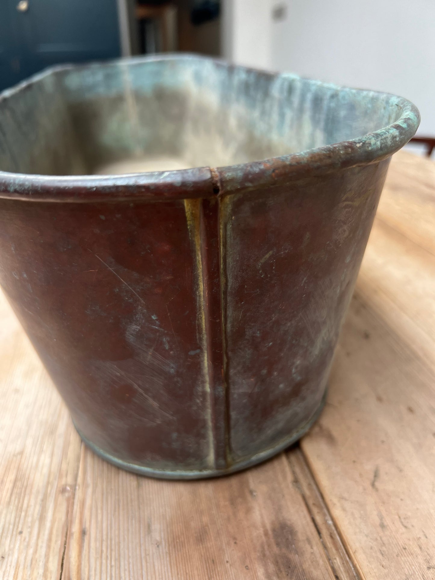 Antique Copper Planter