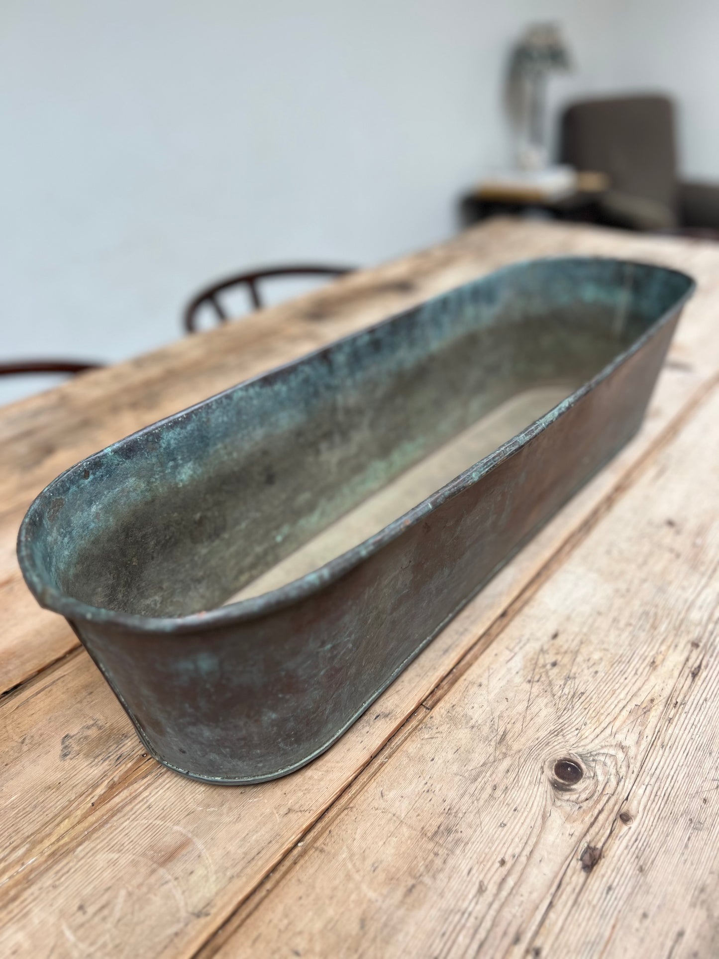 Antique Copper Planter