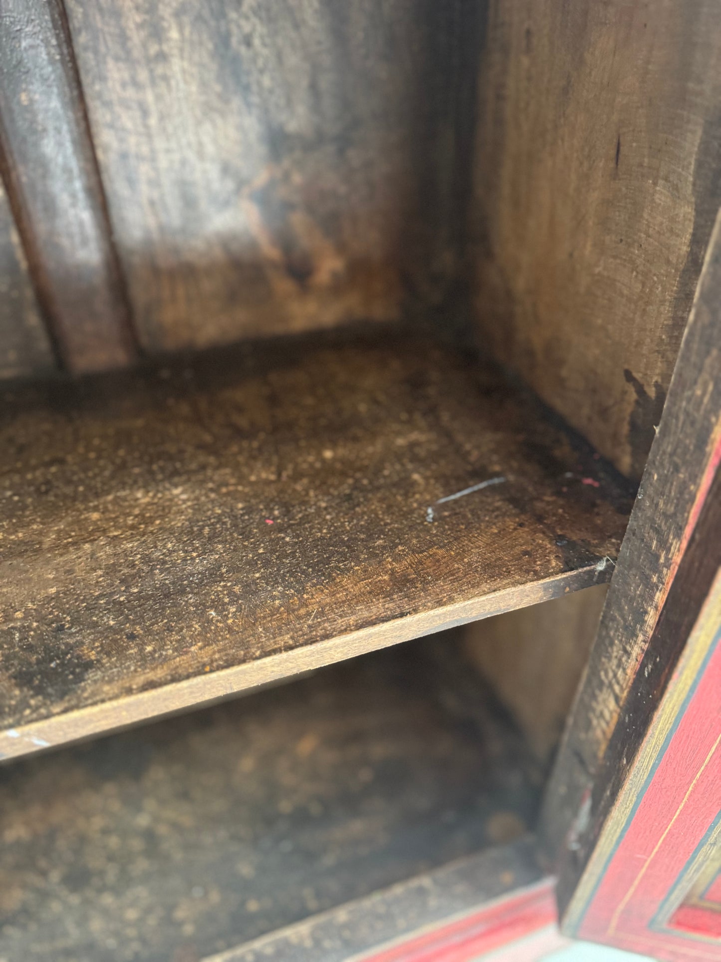 Vintage Hand Painted Cupboard