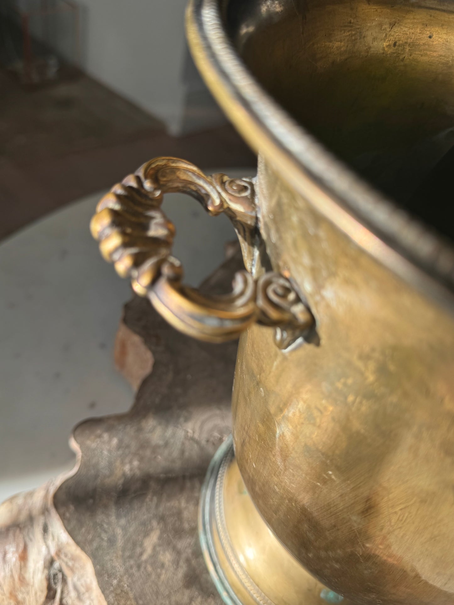 Vintage French Copper Wine/Ice Bucket