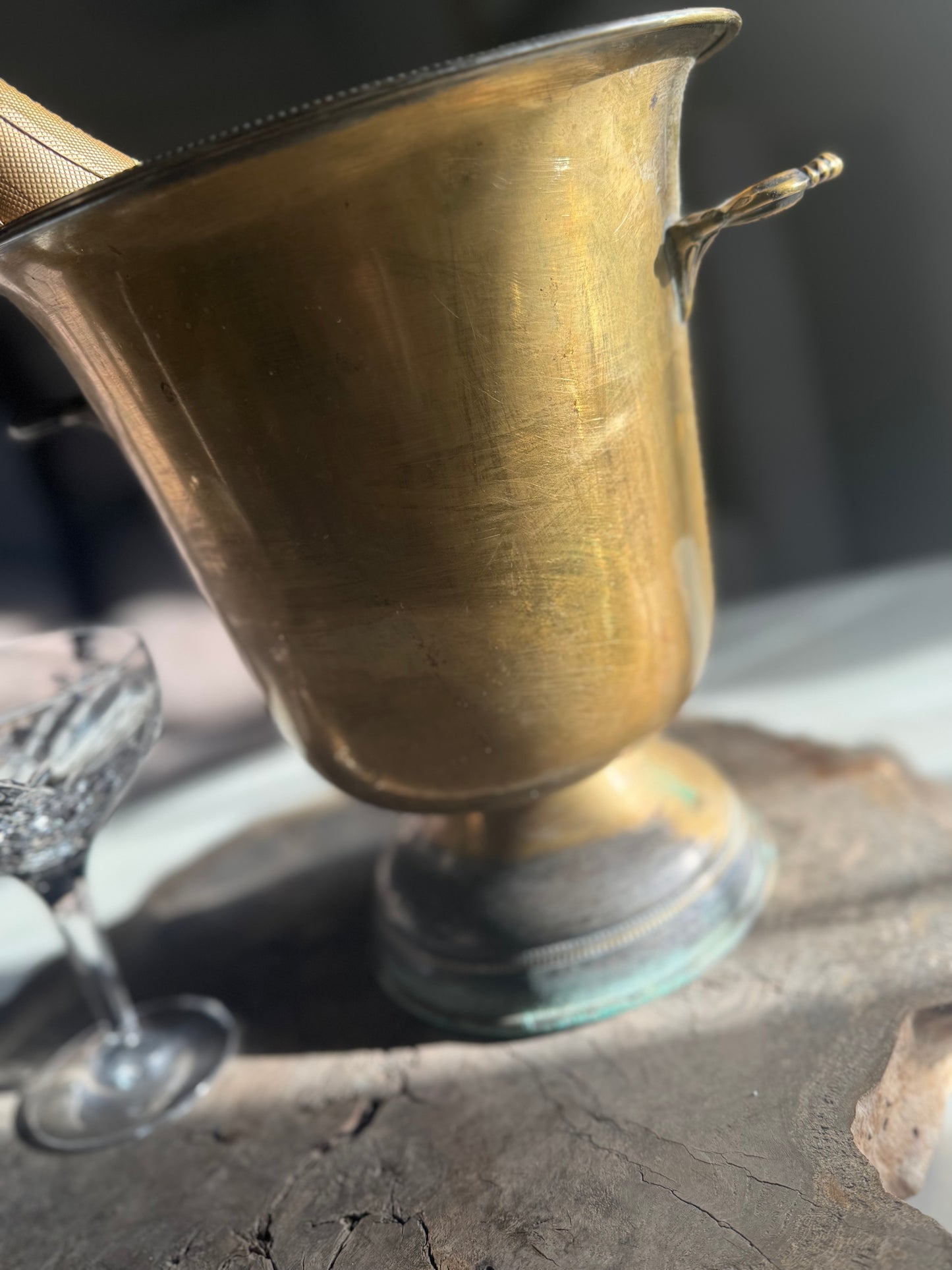 Vintage French Copper Wine/Ice Bucket
