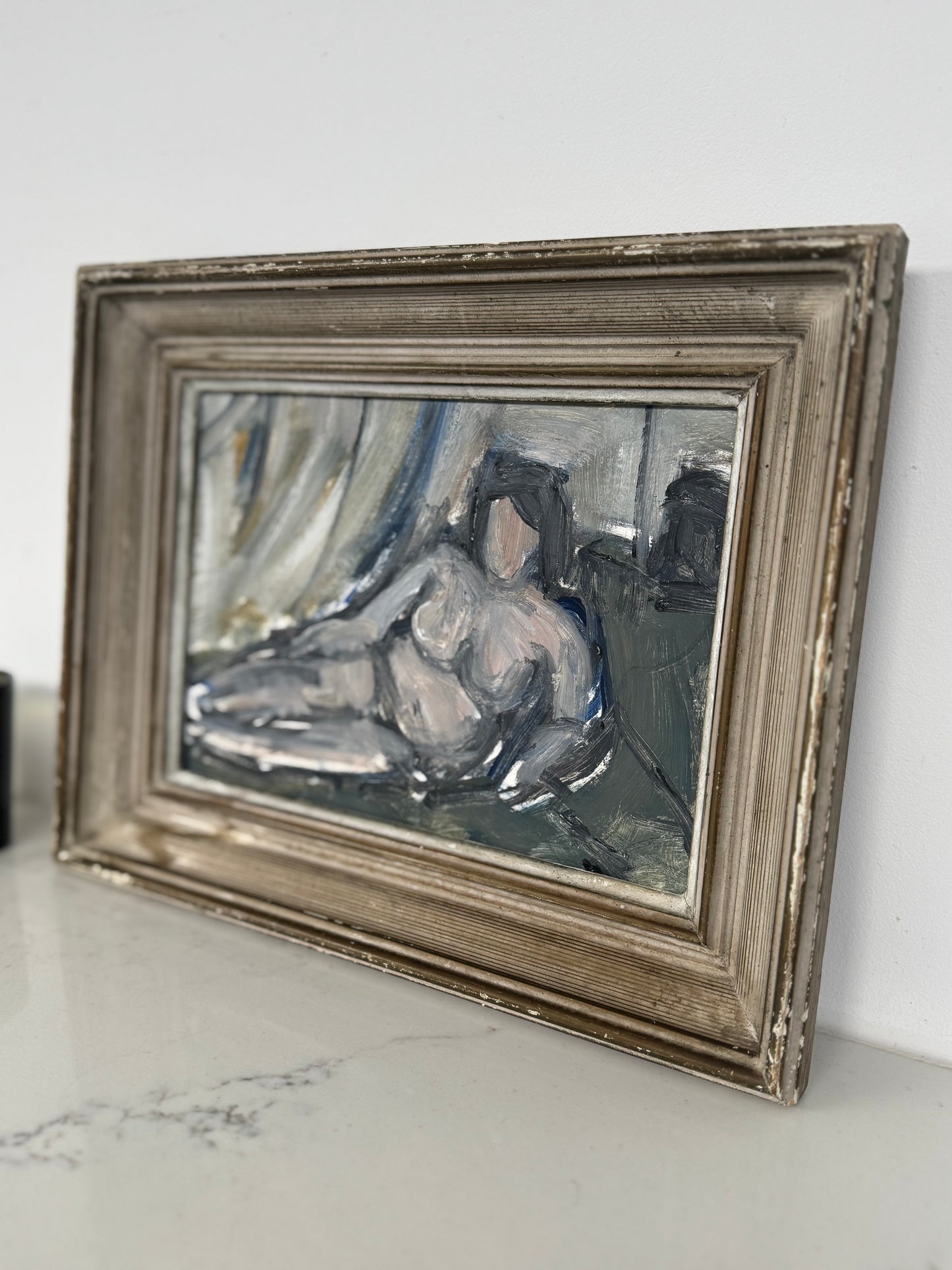 Beautiful Nude Figure Study In Acrylic