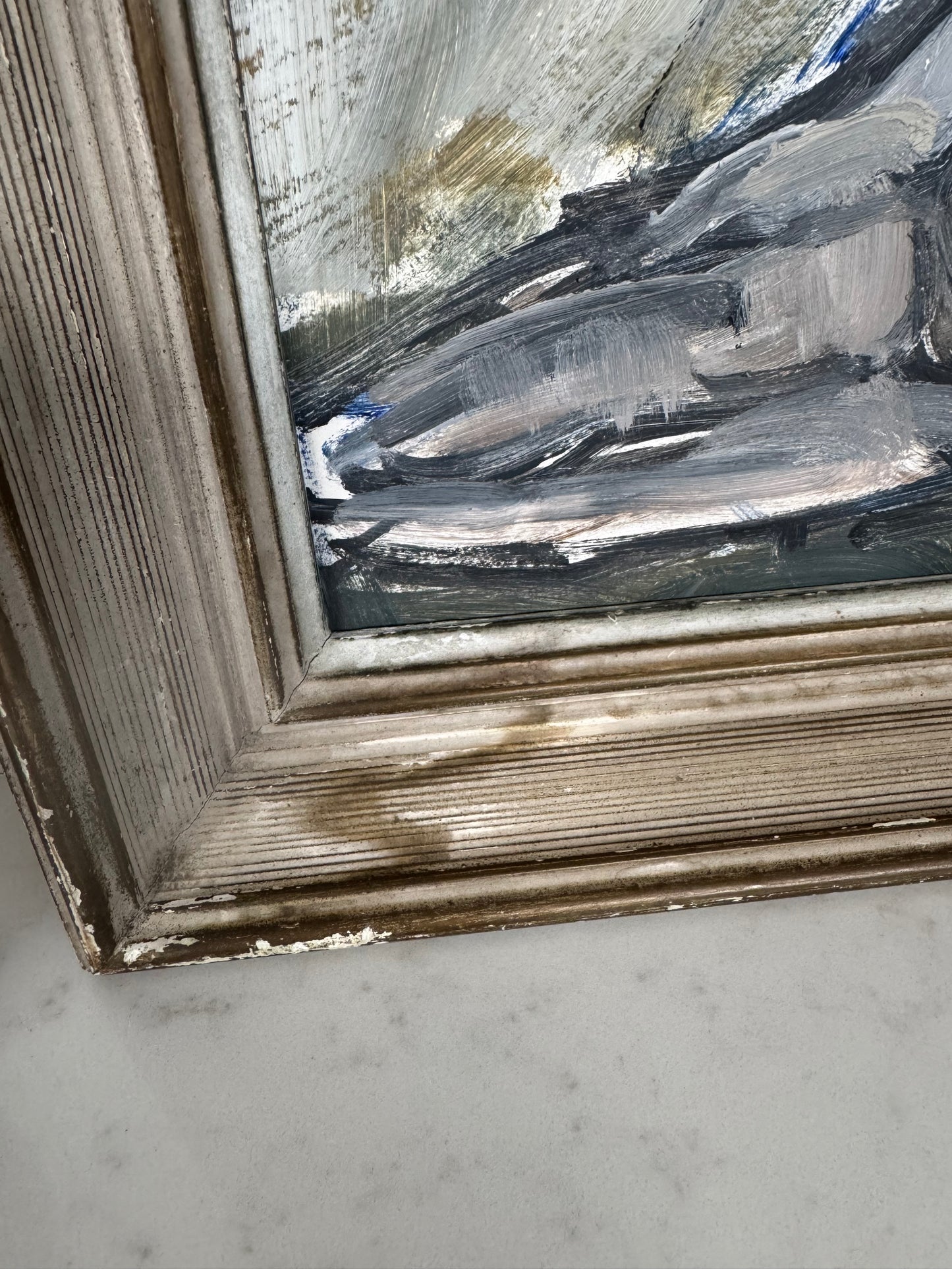 Beautiful Nude Figure Study In Acrylic