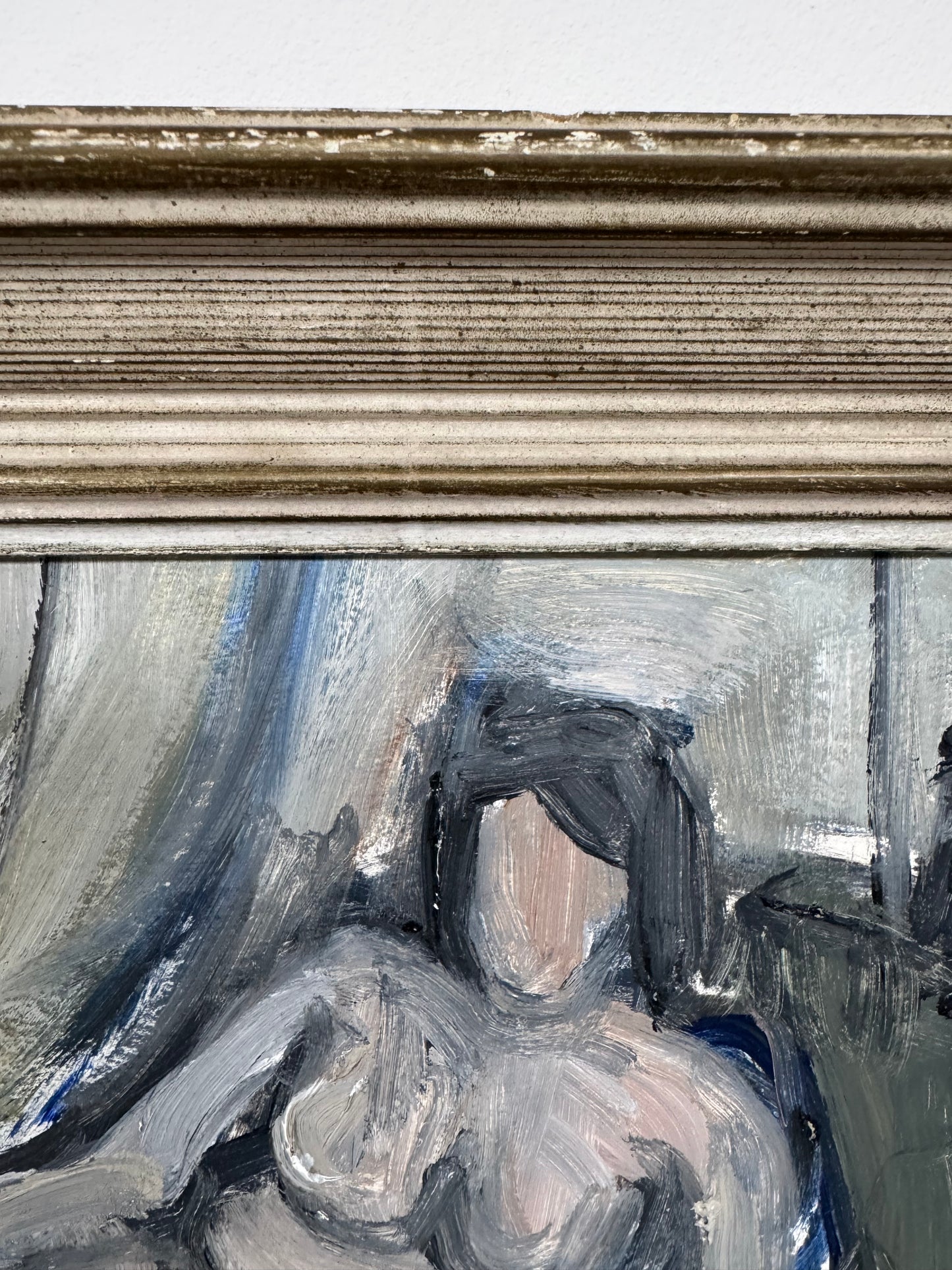 Beautiful Nude Figure Study In Acrylic