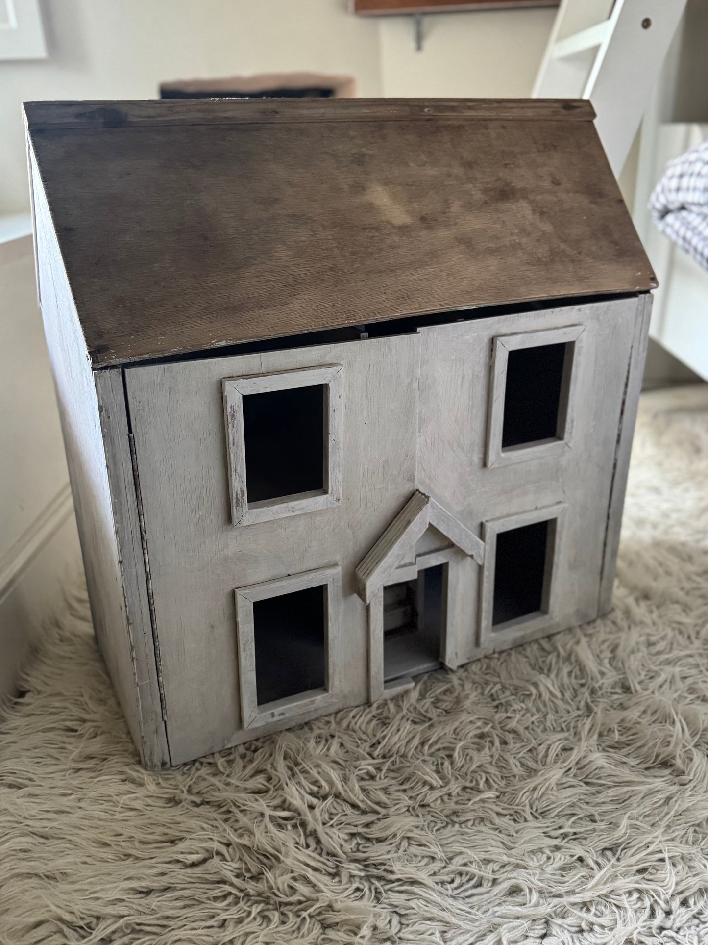 Vintage Scratch Built Doll House