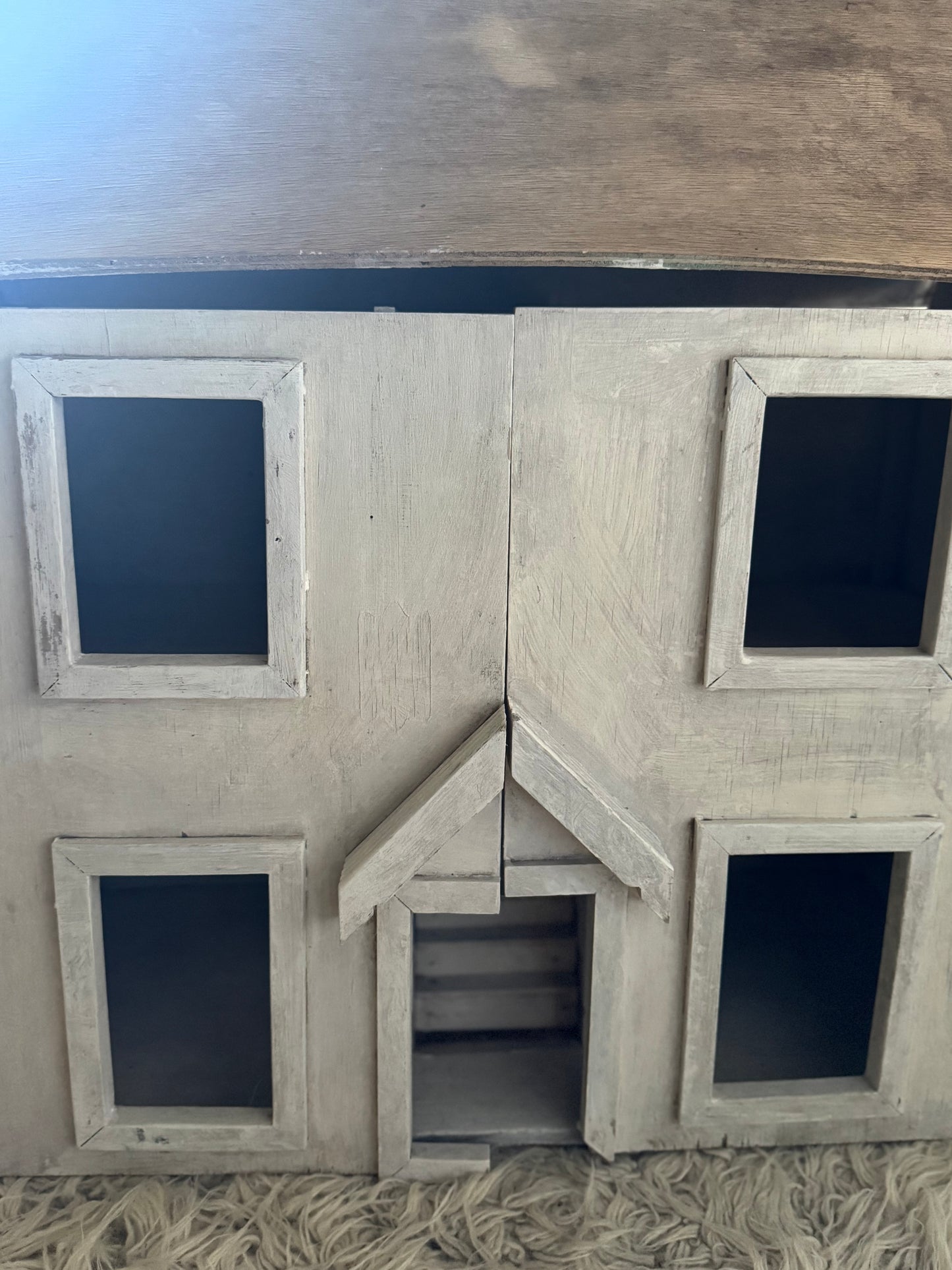 Vintage Scratch Built Doll House