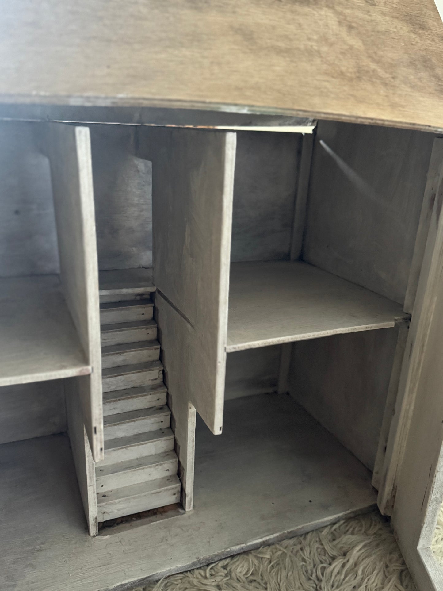 Vintage Scratch Built Doll House