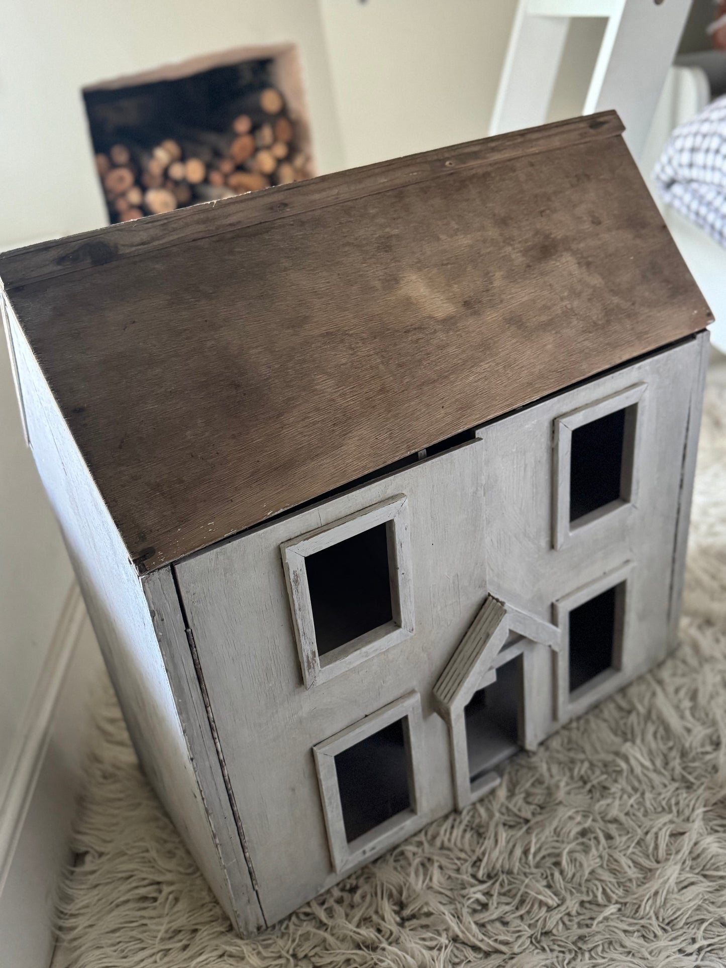 Vintage Scratch Built Doll House