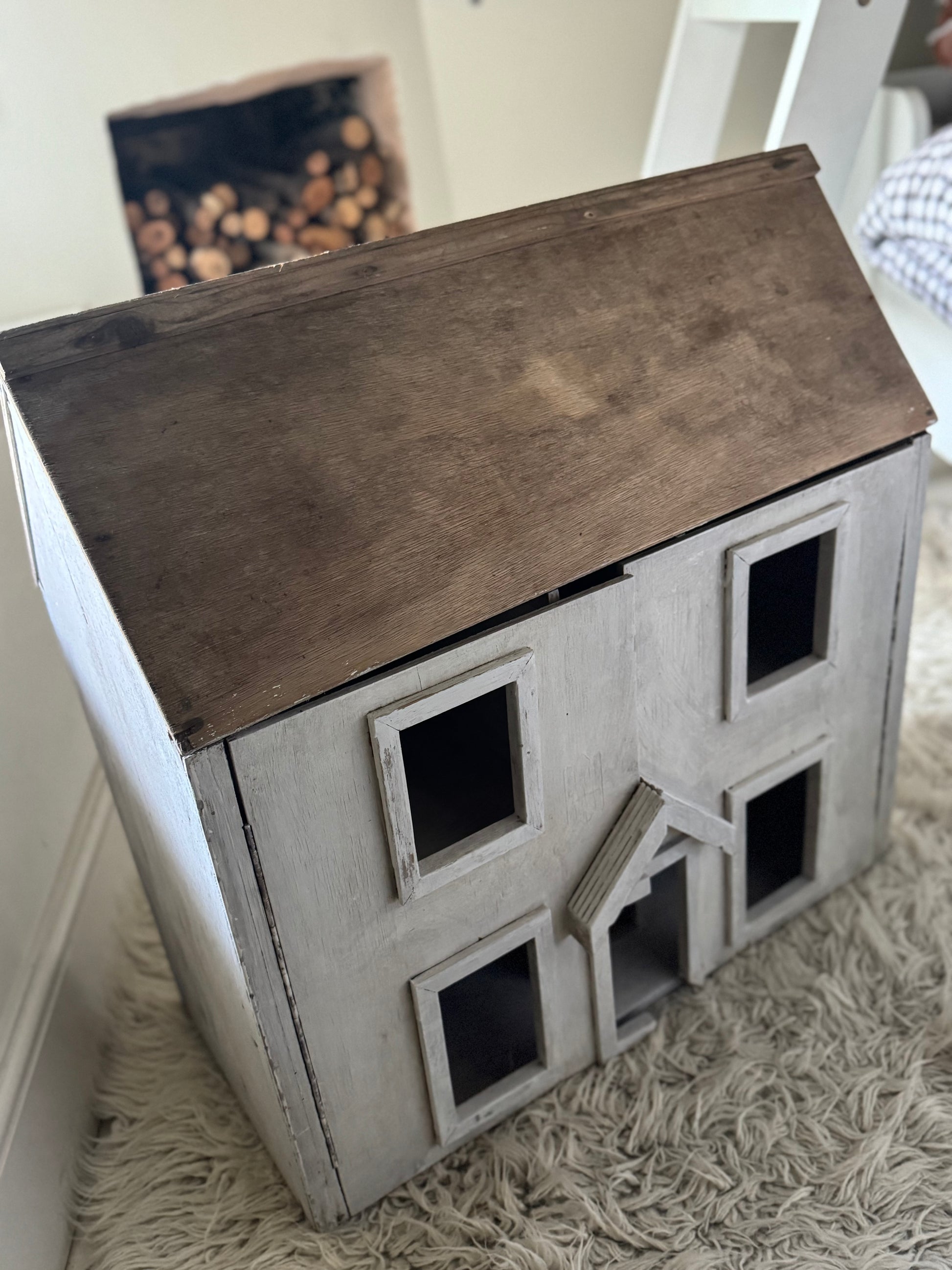 Vintage Scratch Built Doll House