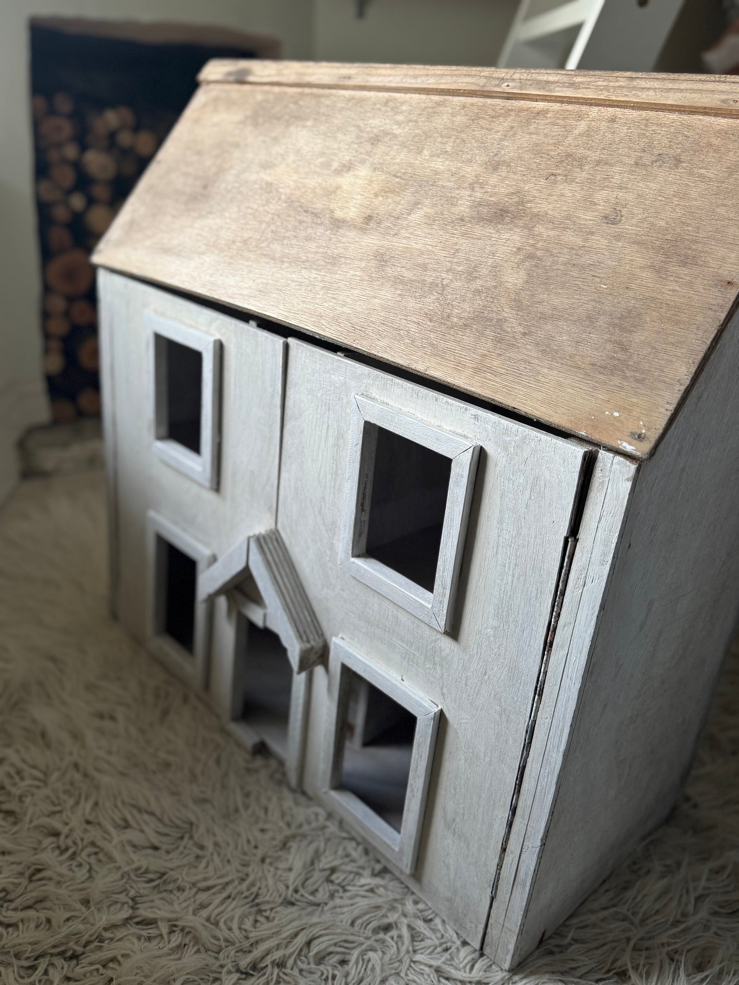 Vintage Scratch Built Doll House