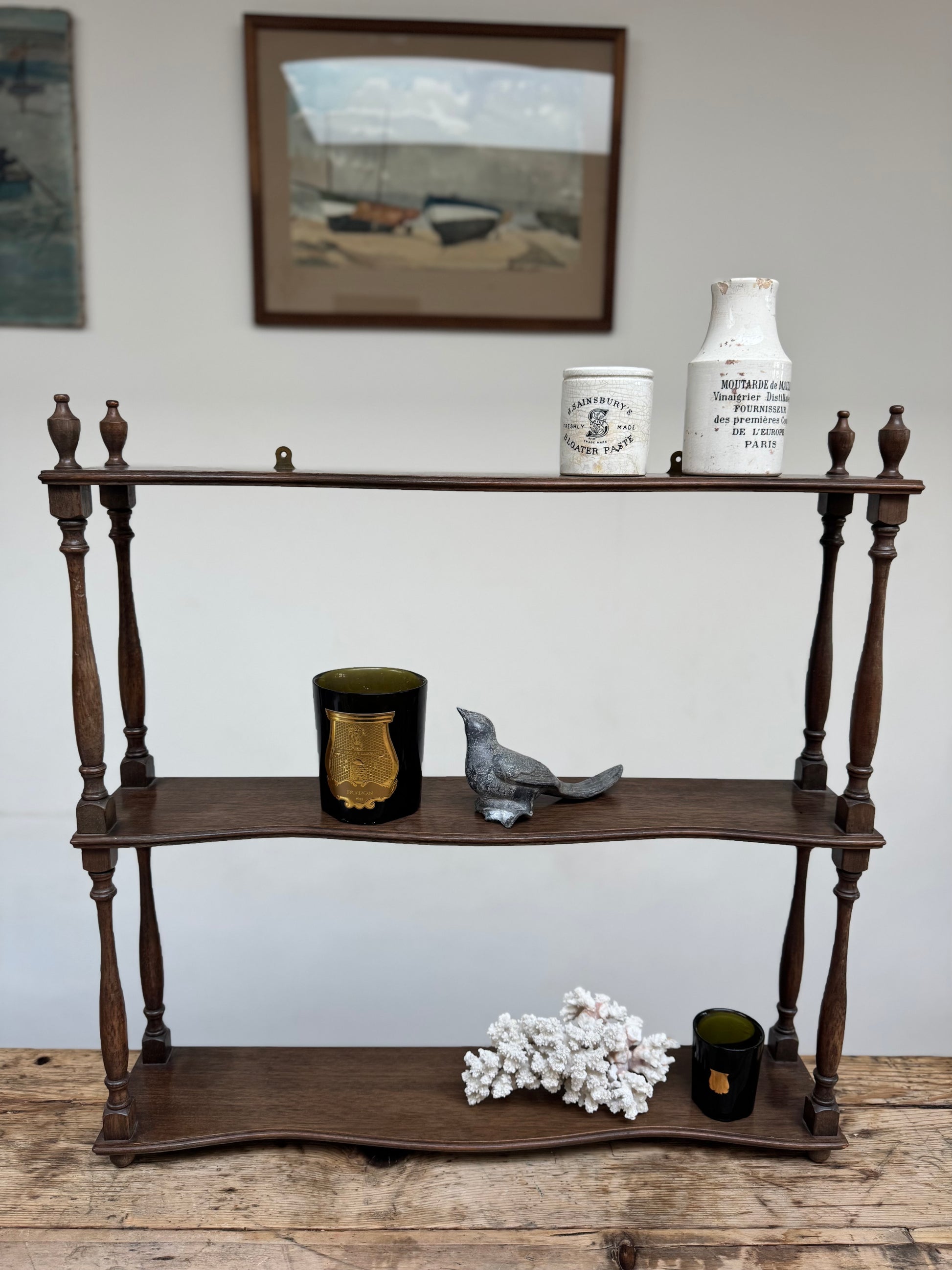 Vintage Hanging Shelves