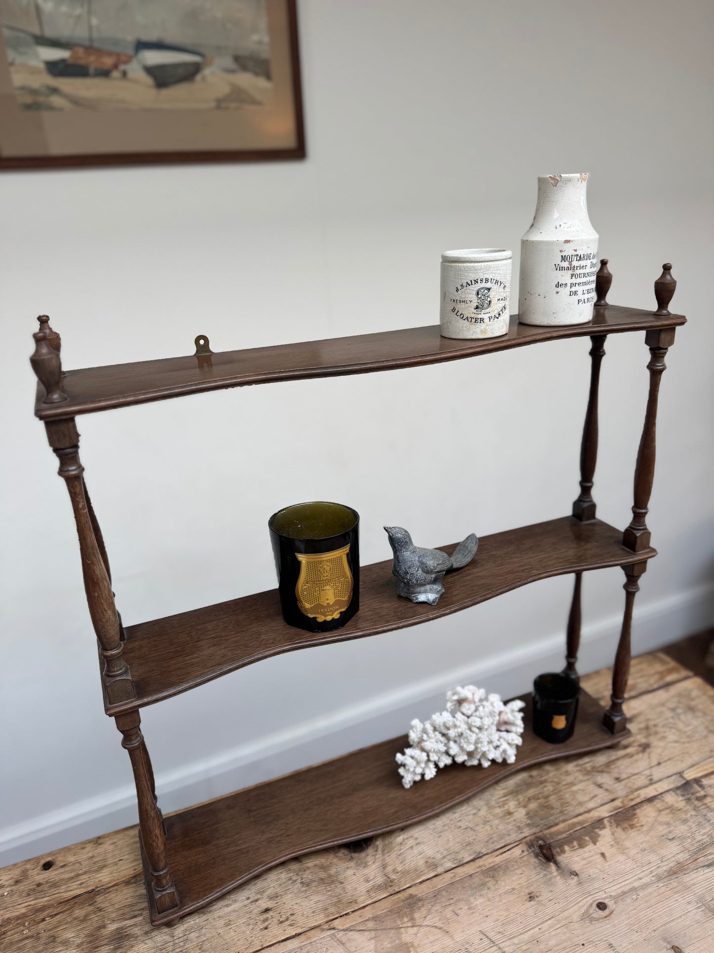 Vintage Hanging Shelves