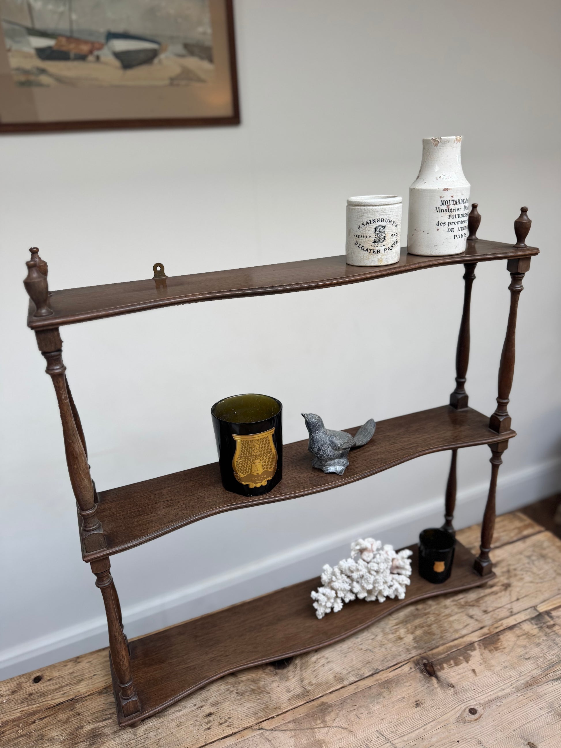 Vintage Hanging Shelves