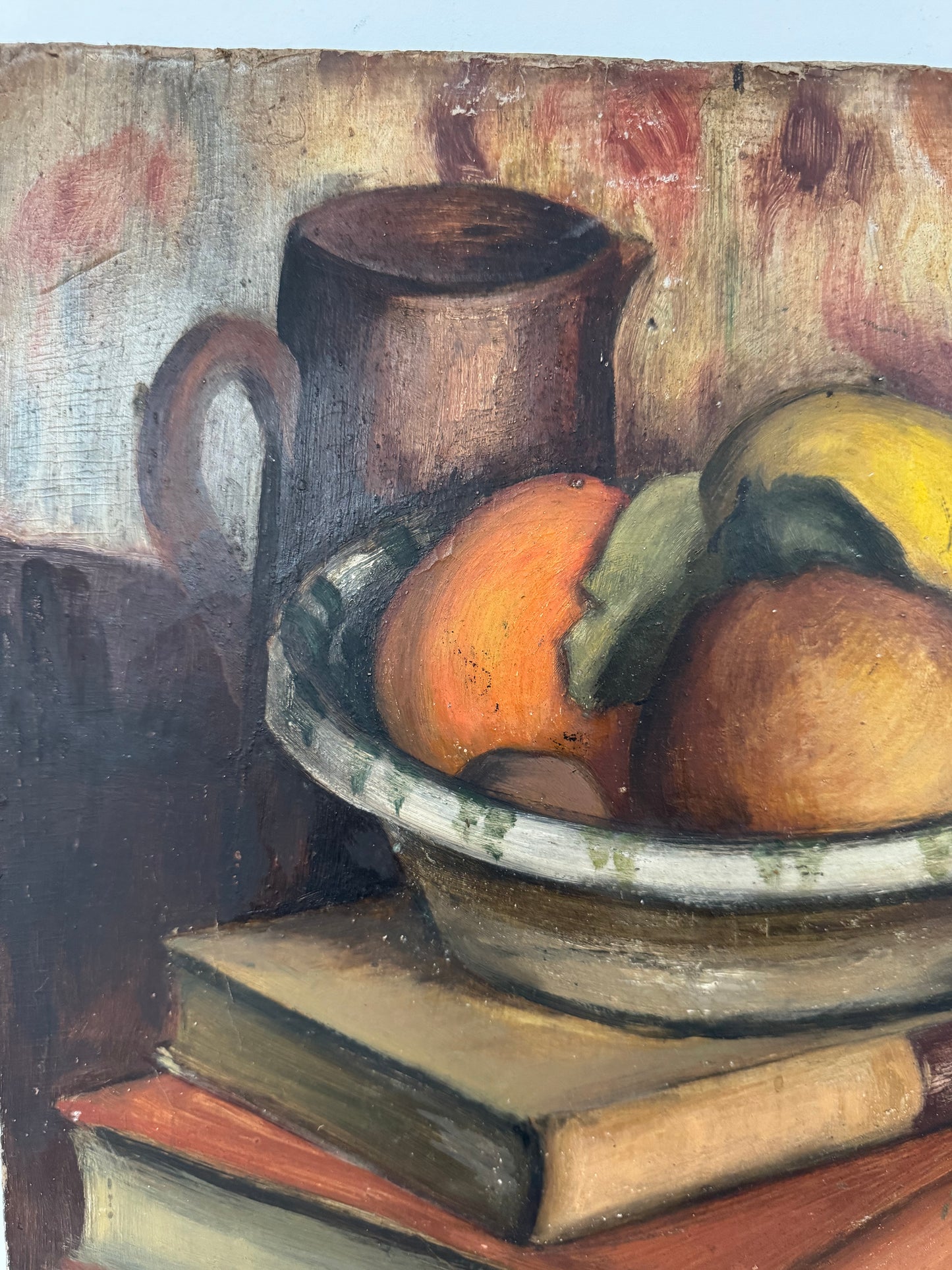 Mid Century Still Life, Double Sided Acrylic On Board