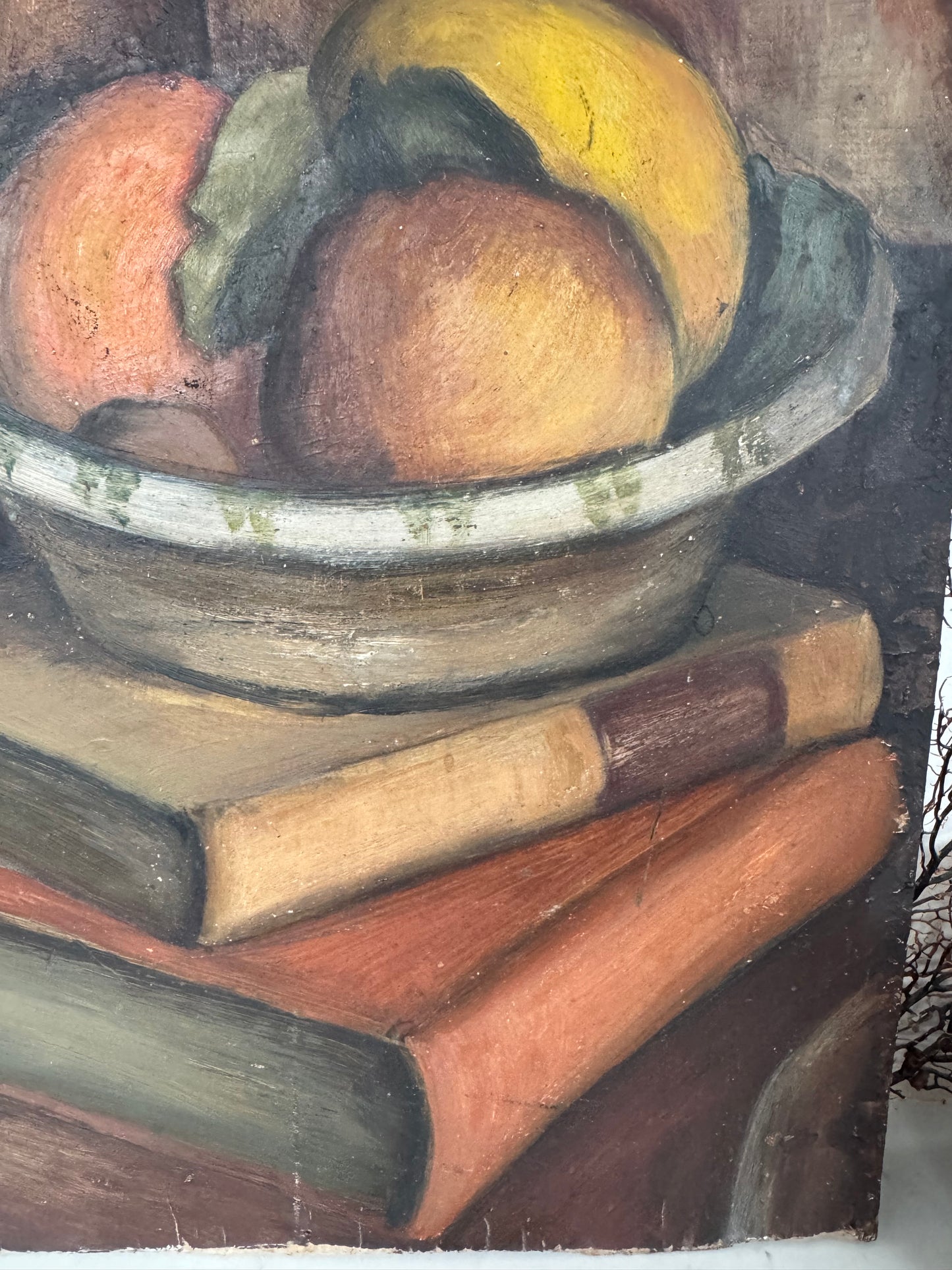 Mid Century Still Life, Double Sided Acrylic On Board