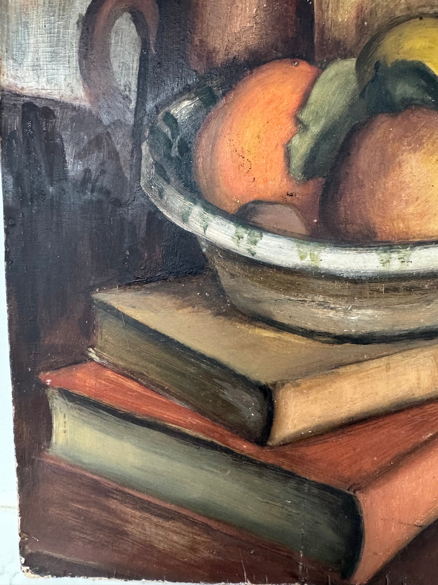 Mid Century Still Life, Double Sided Acrylic On Board