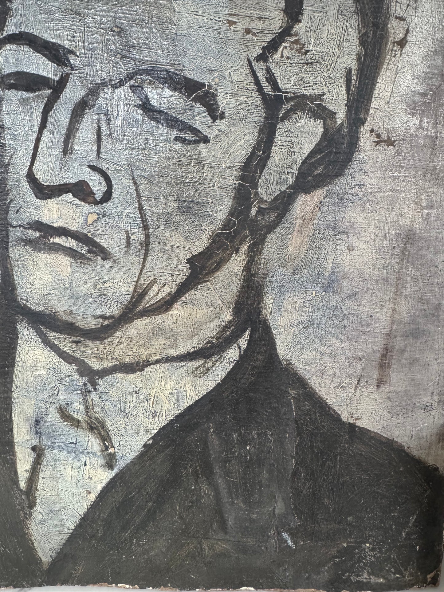 Mid Century Still Life, Double Sided Acrylic On Board