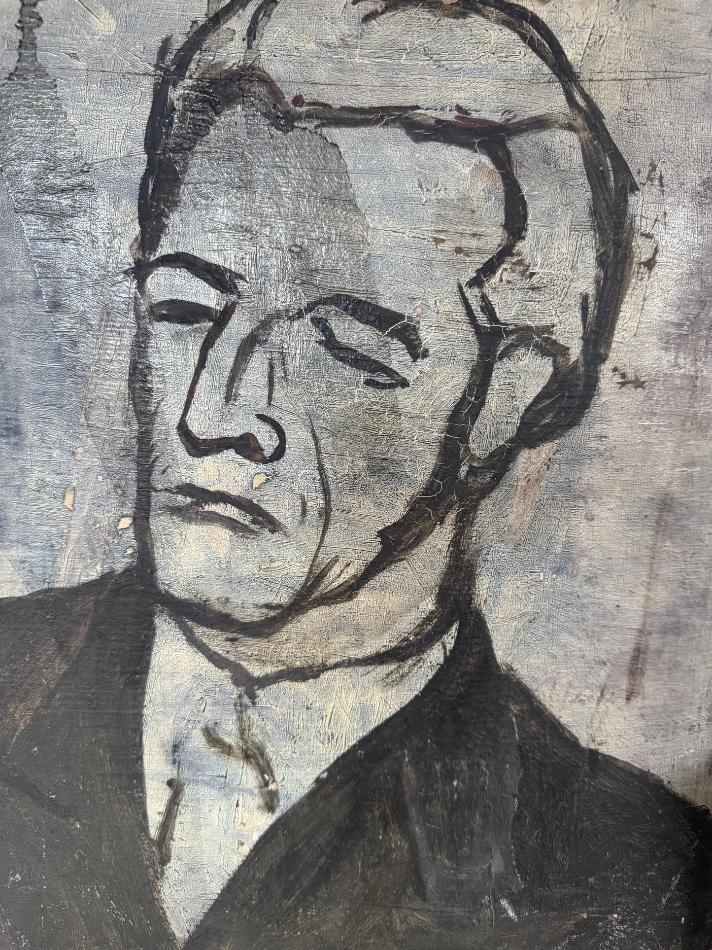 Mid Century Still Life, Double Sided Acrylic On Board