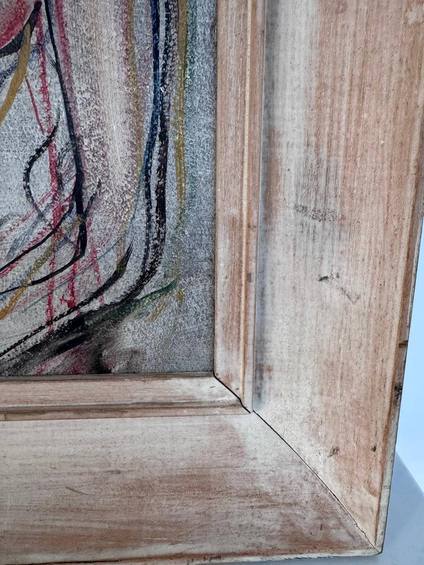 Mid Century Nude Framed