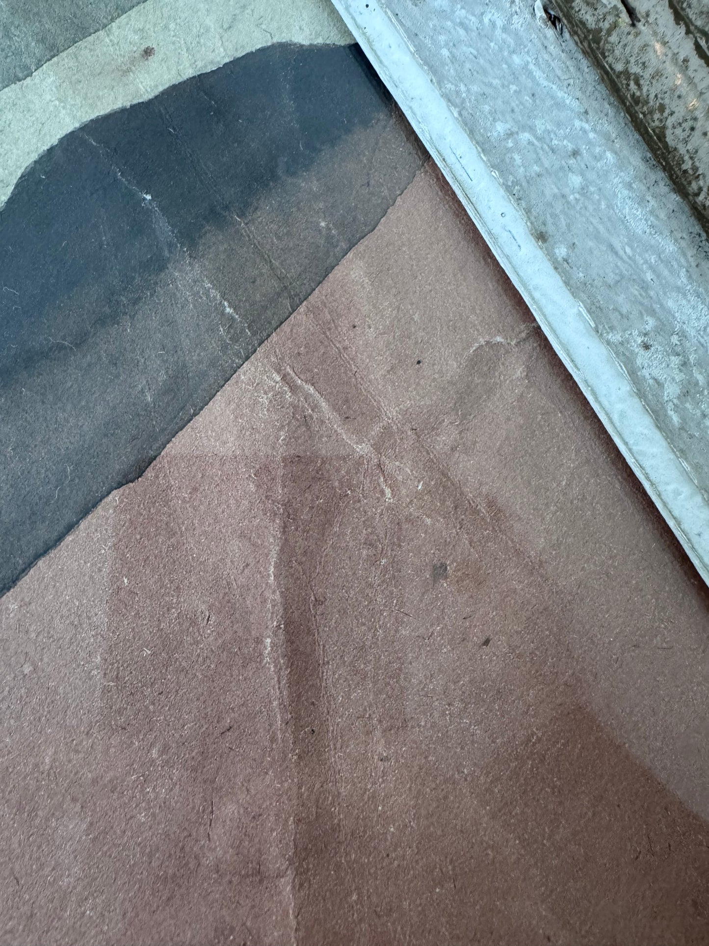 Large Framed Vintage Watercolour Still Life