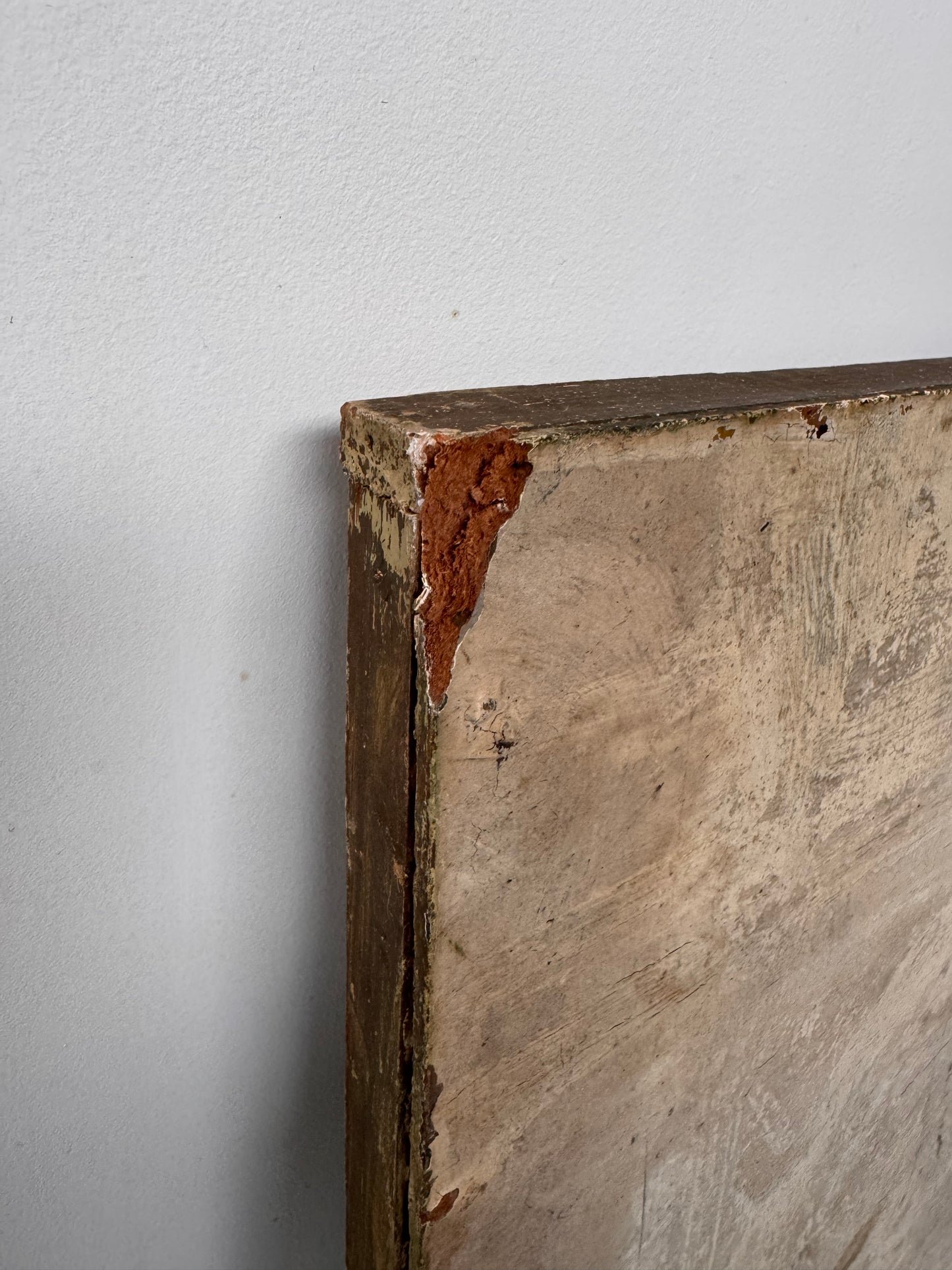 Vintage Large Mid Century Acrylic On Board Of Broadstairs Beach & Jetty