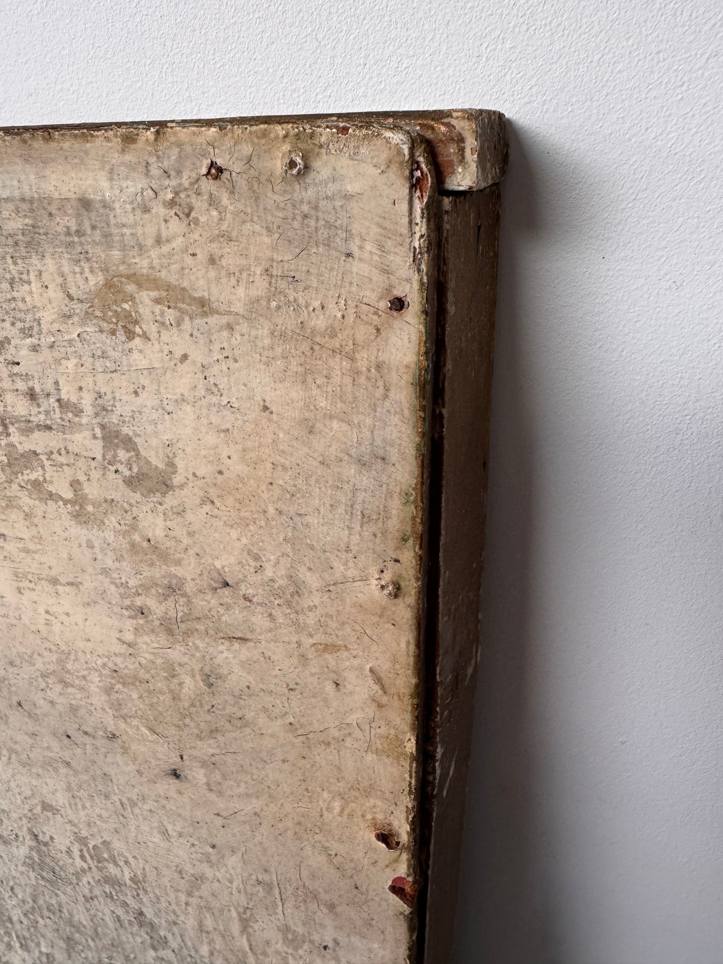 Vintage Large Mid Century Acrylic On Board Of Broadstairs Beach & Jetty