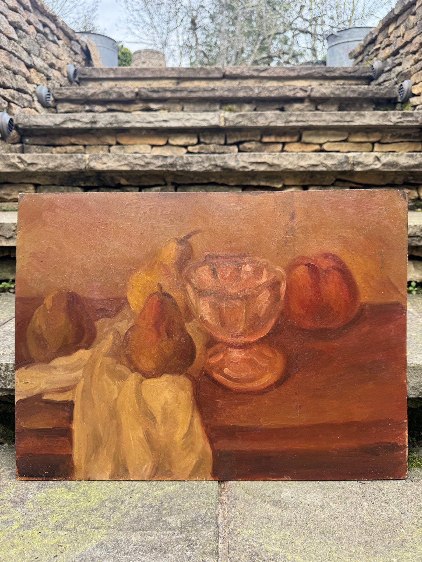 Mid Century British Still Life Bryan Whitfield Double Sided