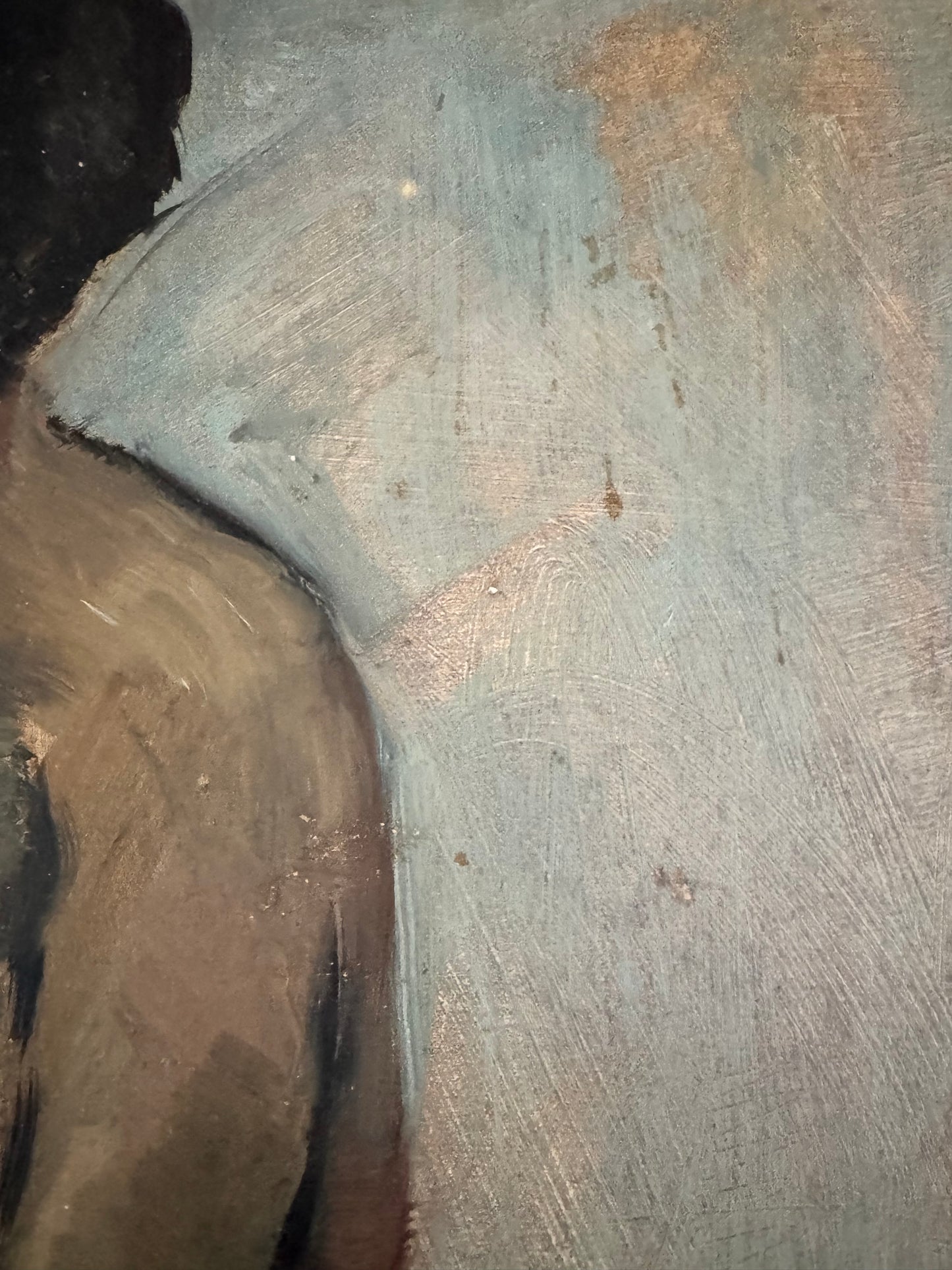 Mid Century Nude on Board