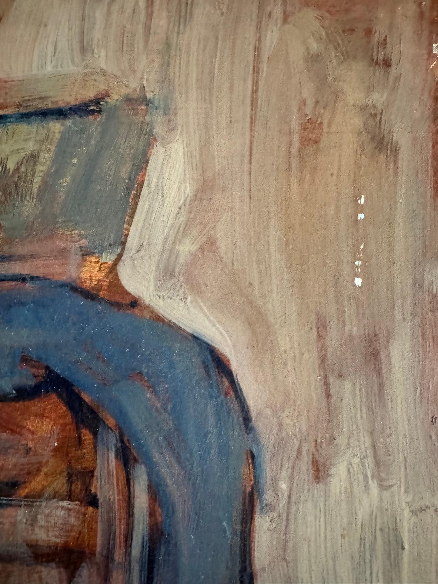 Mid Century Nude on Board