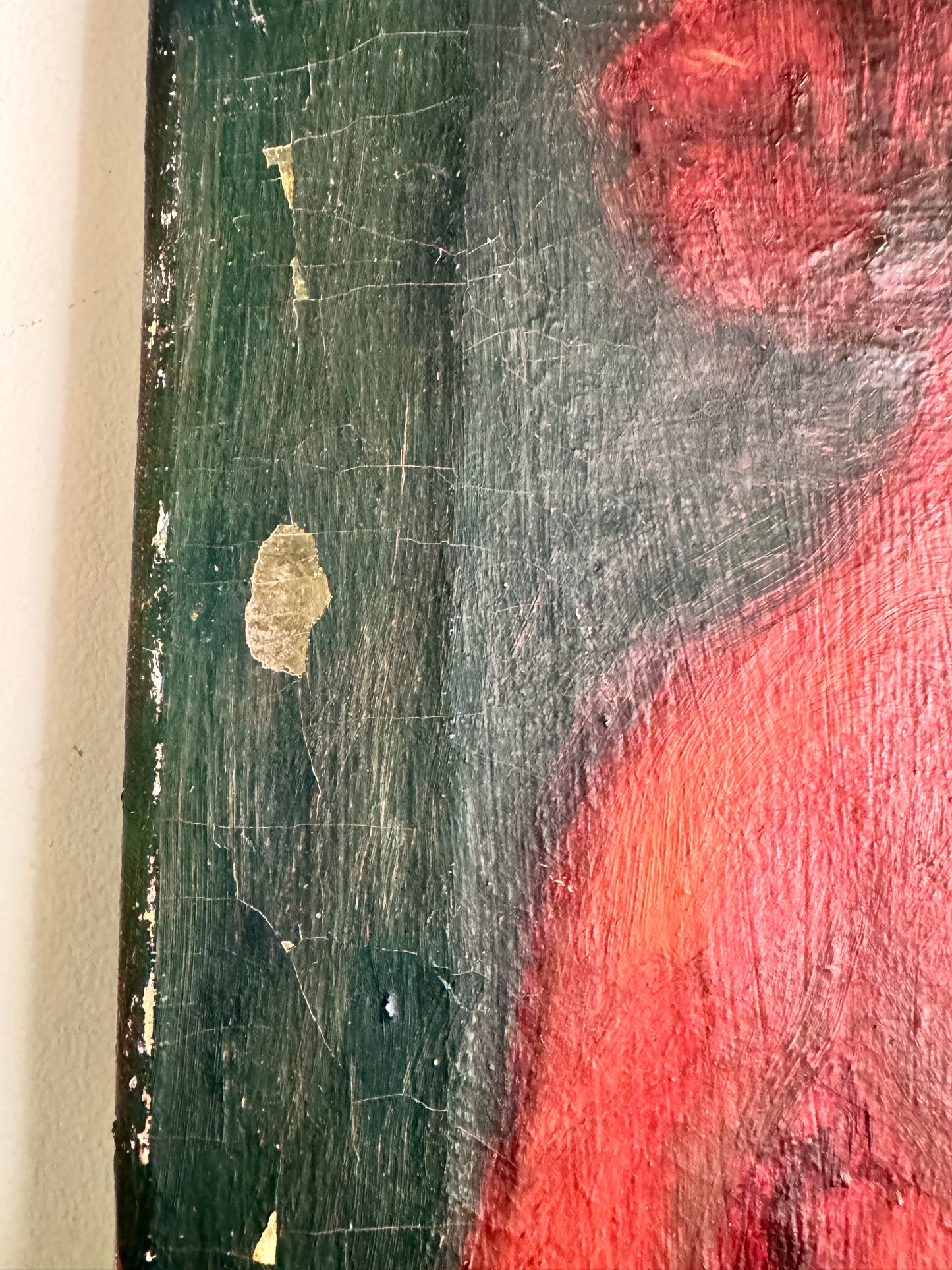 Mid Century British Nude Oil On Canvas