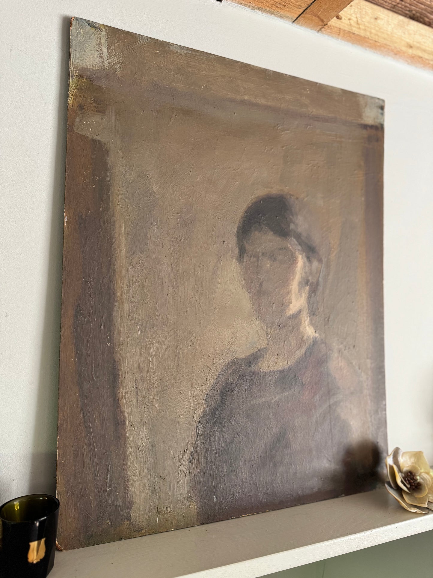Vintage Mid Century Portrait By Angela Hayes