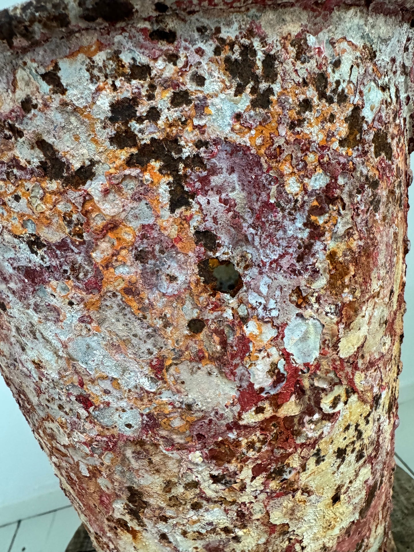 Vintage Fire Bucket With Amazing Patina