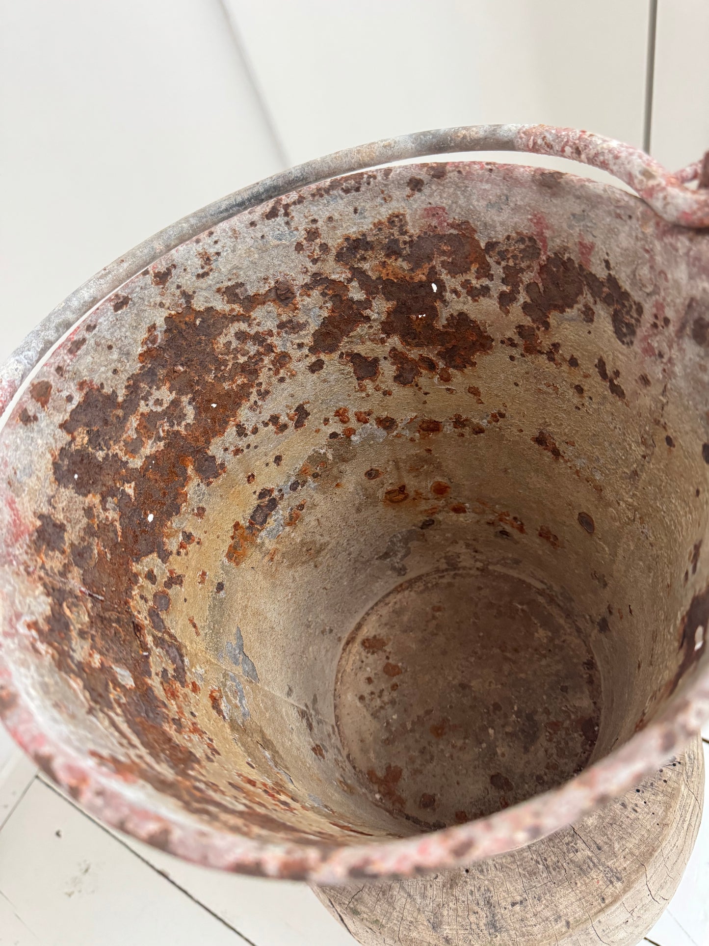 Vintage Fire Bucket With Amazing Patina