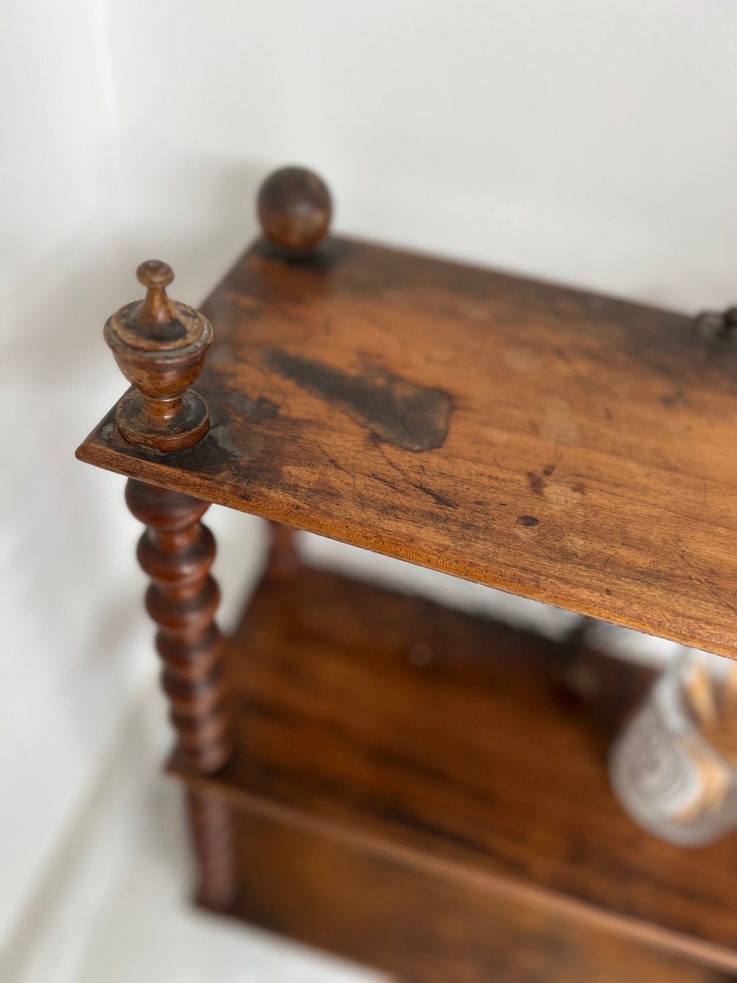 Antique French Bobbin Shelves