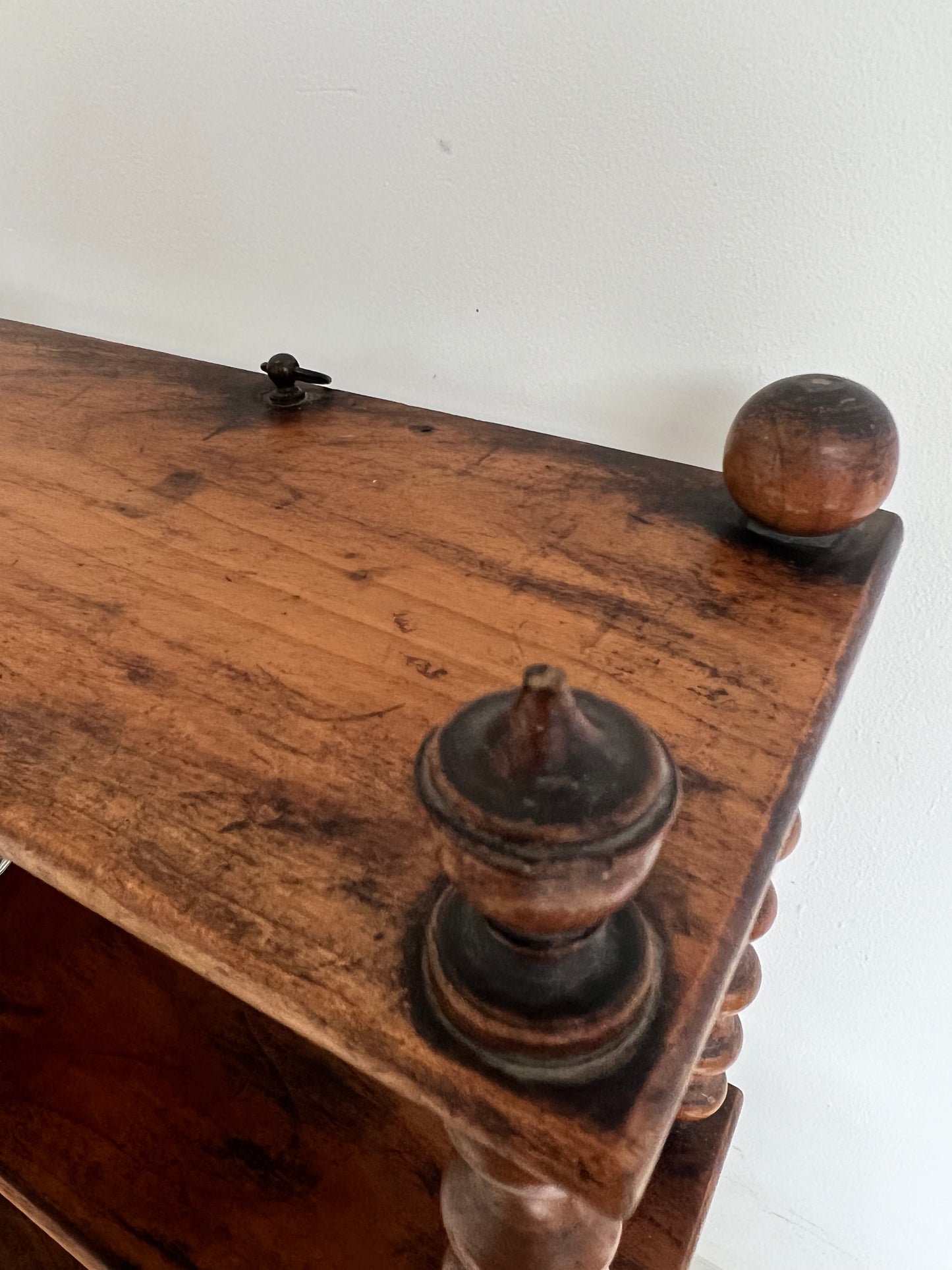 Antique French Bobbin Shelves