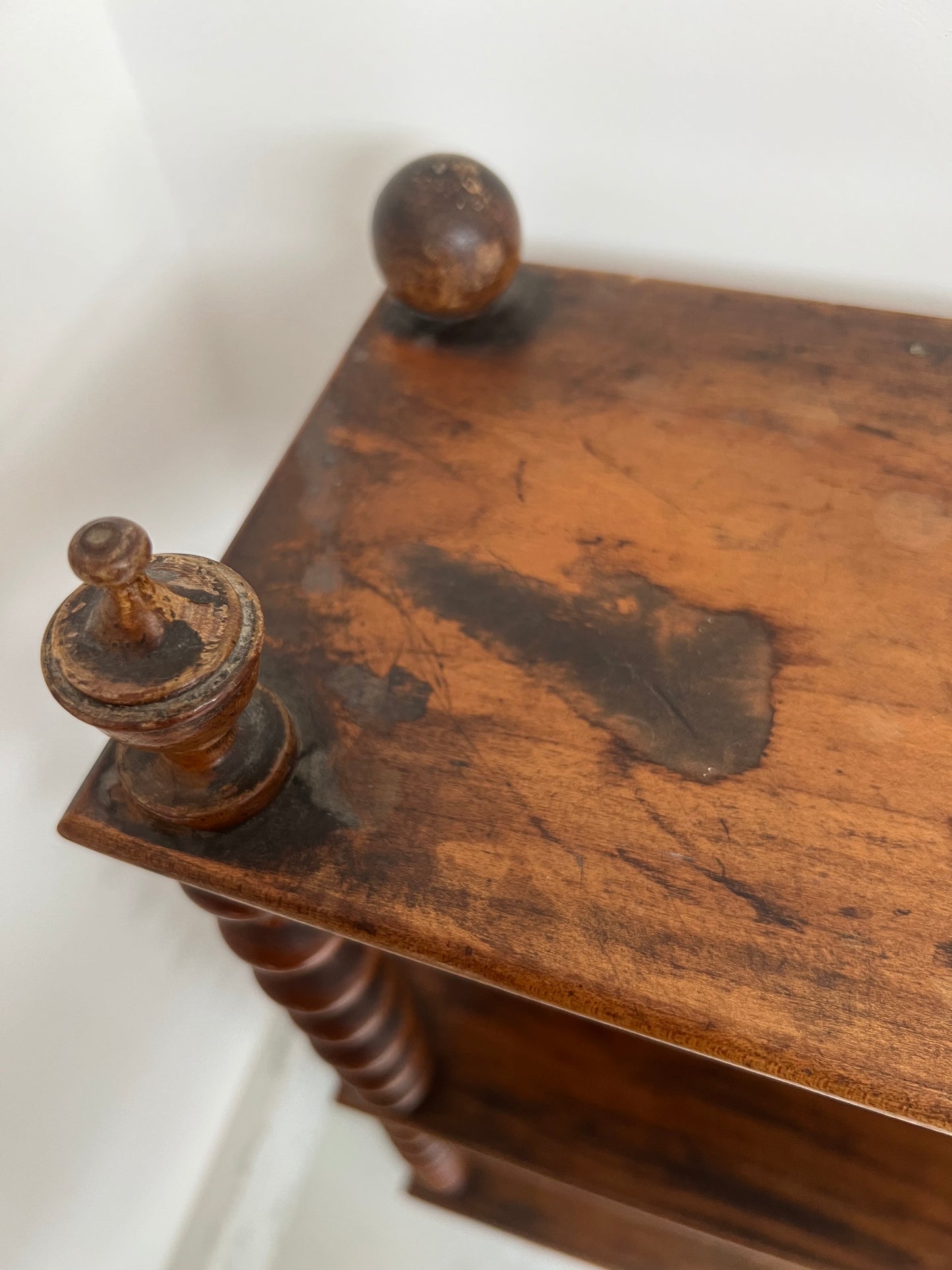 Antique French Bobbin Shelves