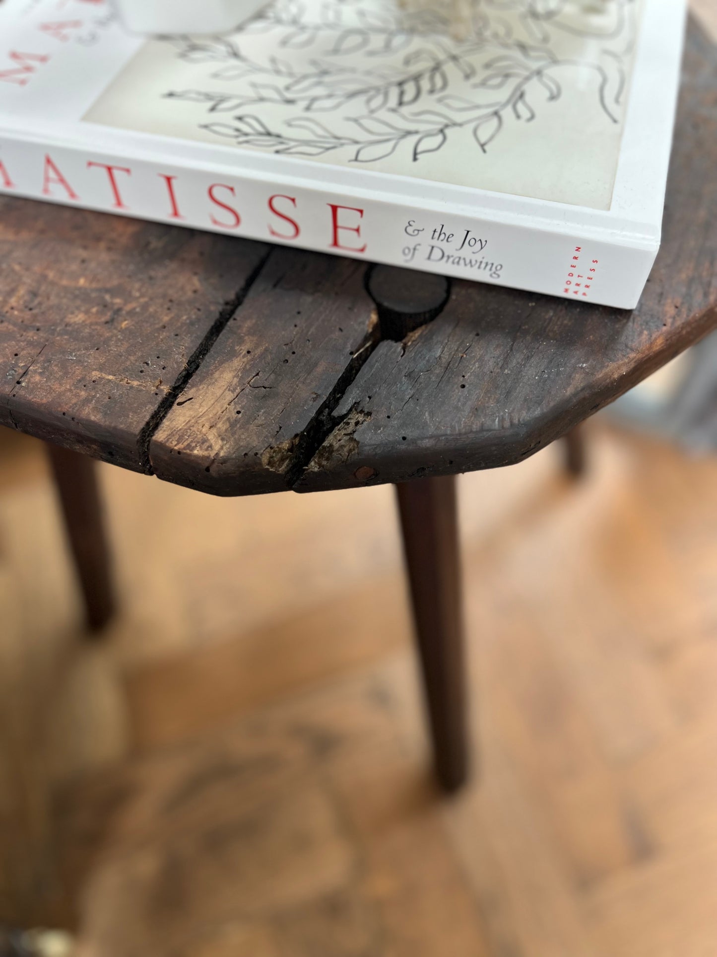 Vintage Rustic Side Table